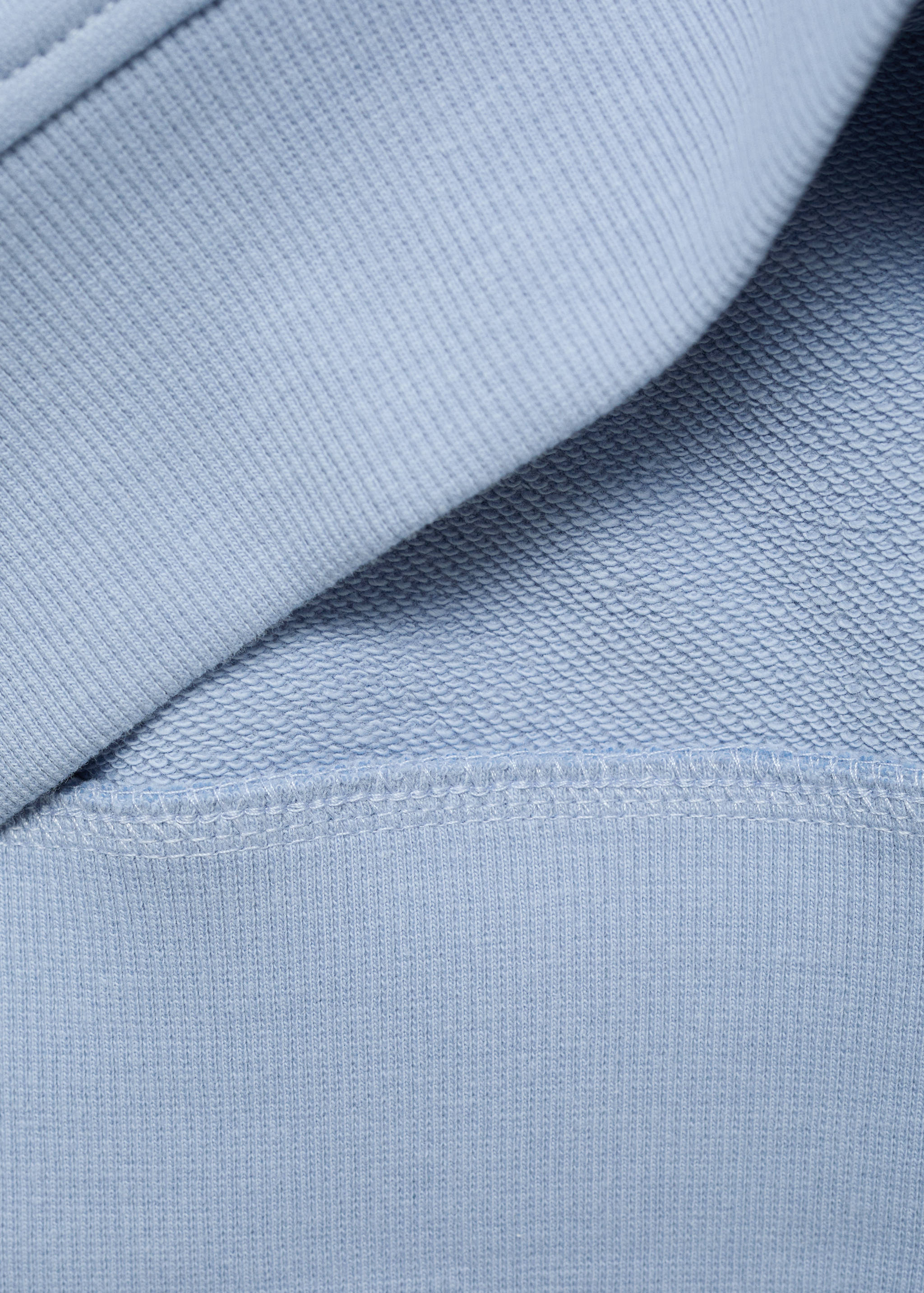 Vyšívaná potištěná mikina - Detail zboží 0