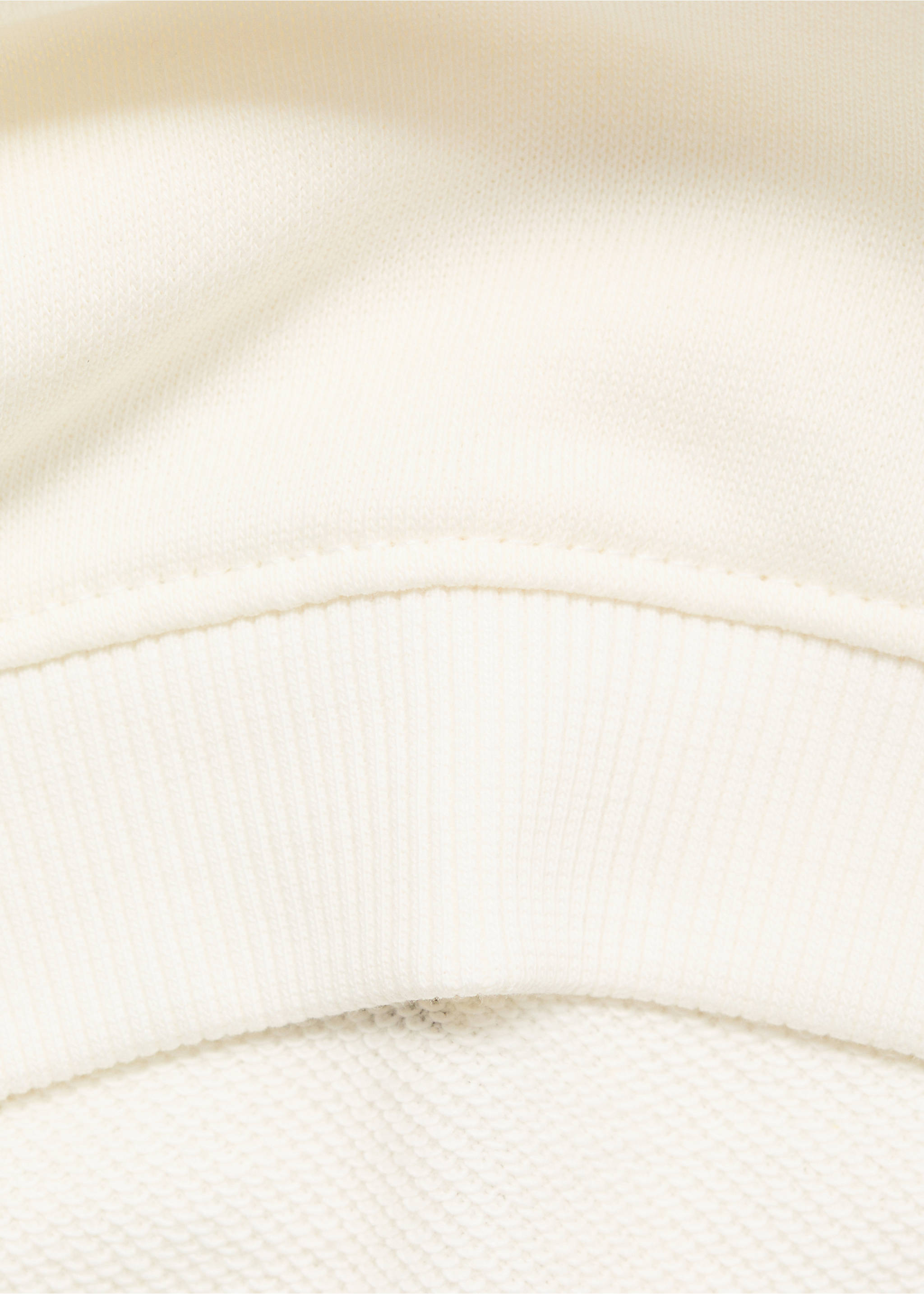 Printed cotton sweatshirt - Details of the article 0, Off White. Ref: 17013292-00.