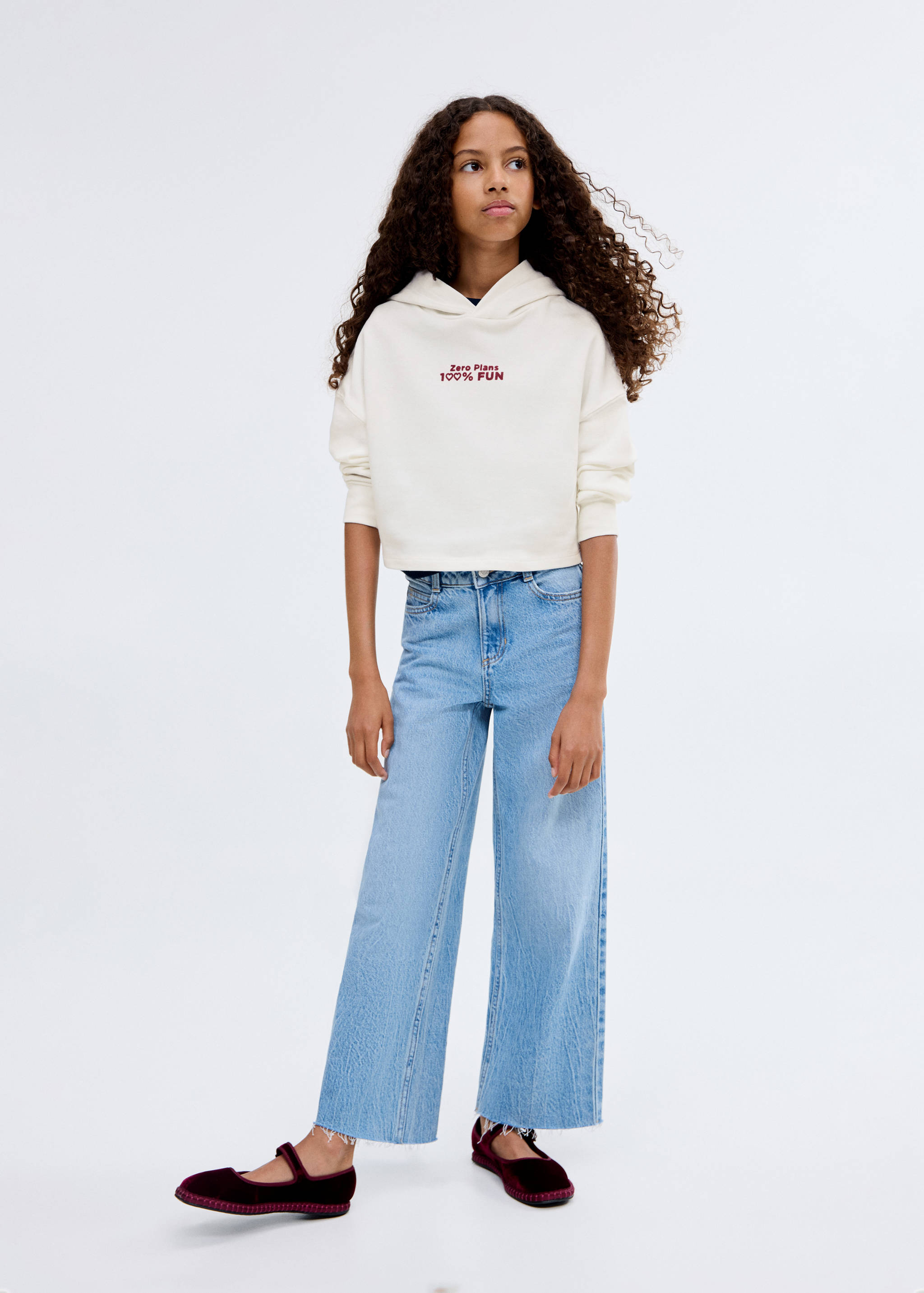 Printed hoodie - General plane