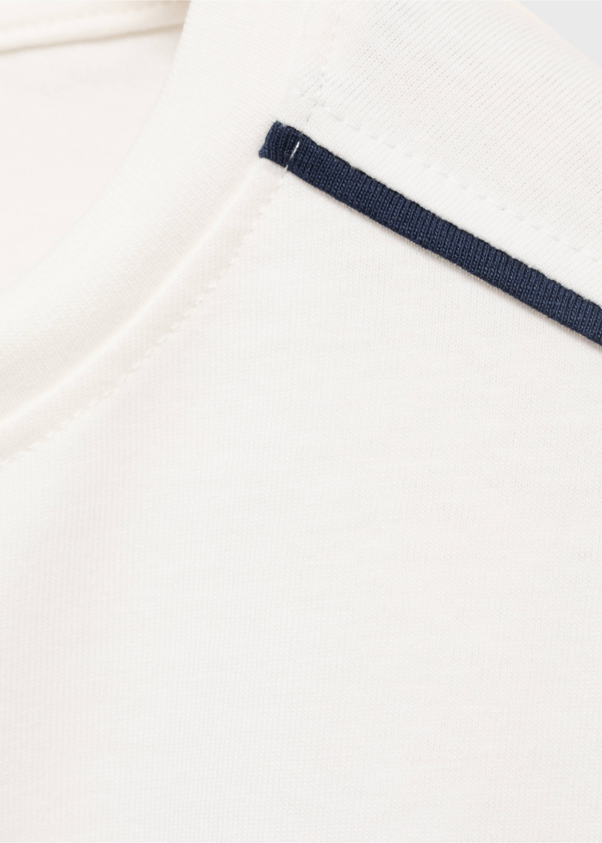 Short-sleeved printed t-shirt - Details of the article 0, Off White. Ref: 17013297-00.