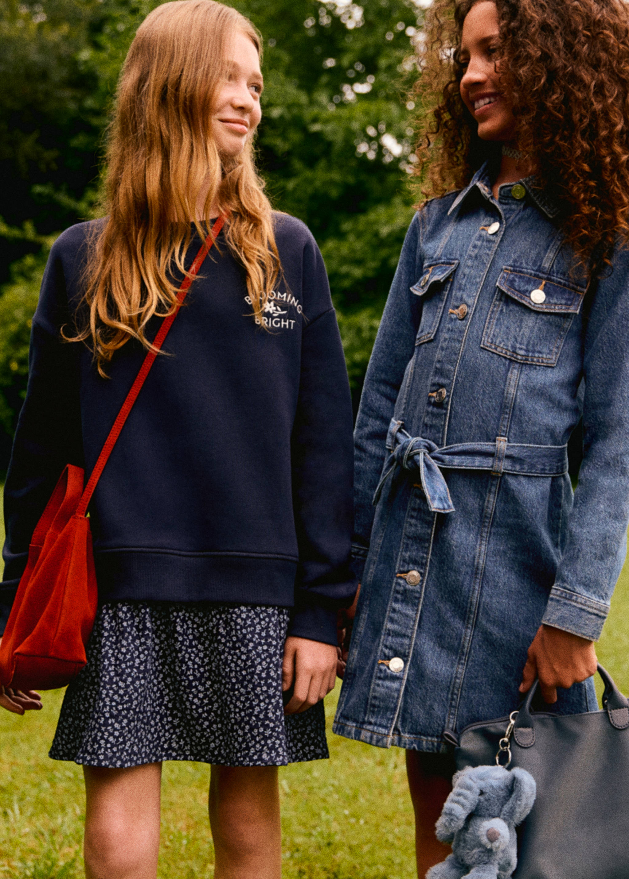 Leather tote bag - General plane