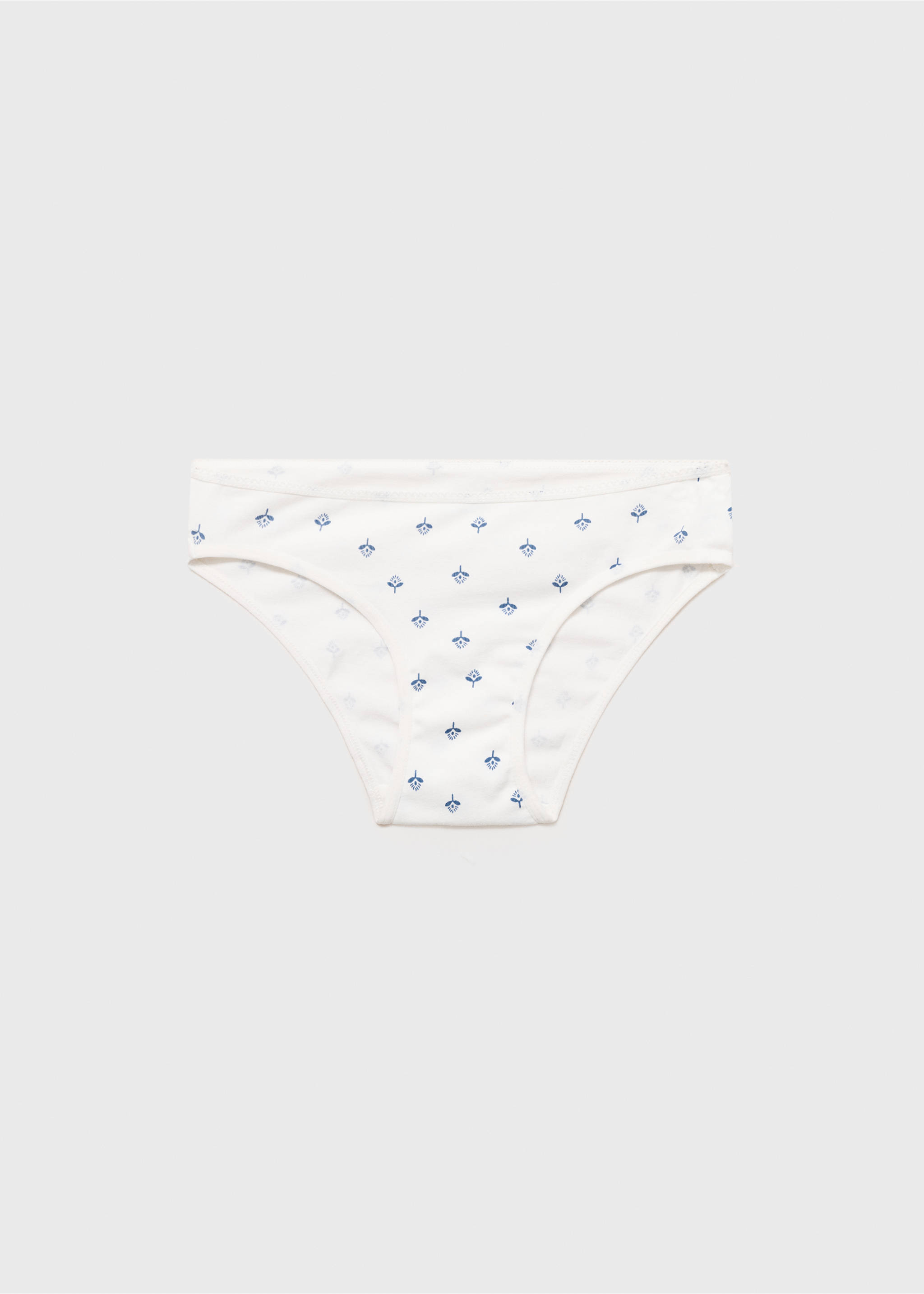 Baumwollslip im Dreierpack - Detail des Artikels 8, Cremeweiß. Ref: 17013304-00.