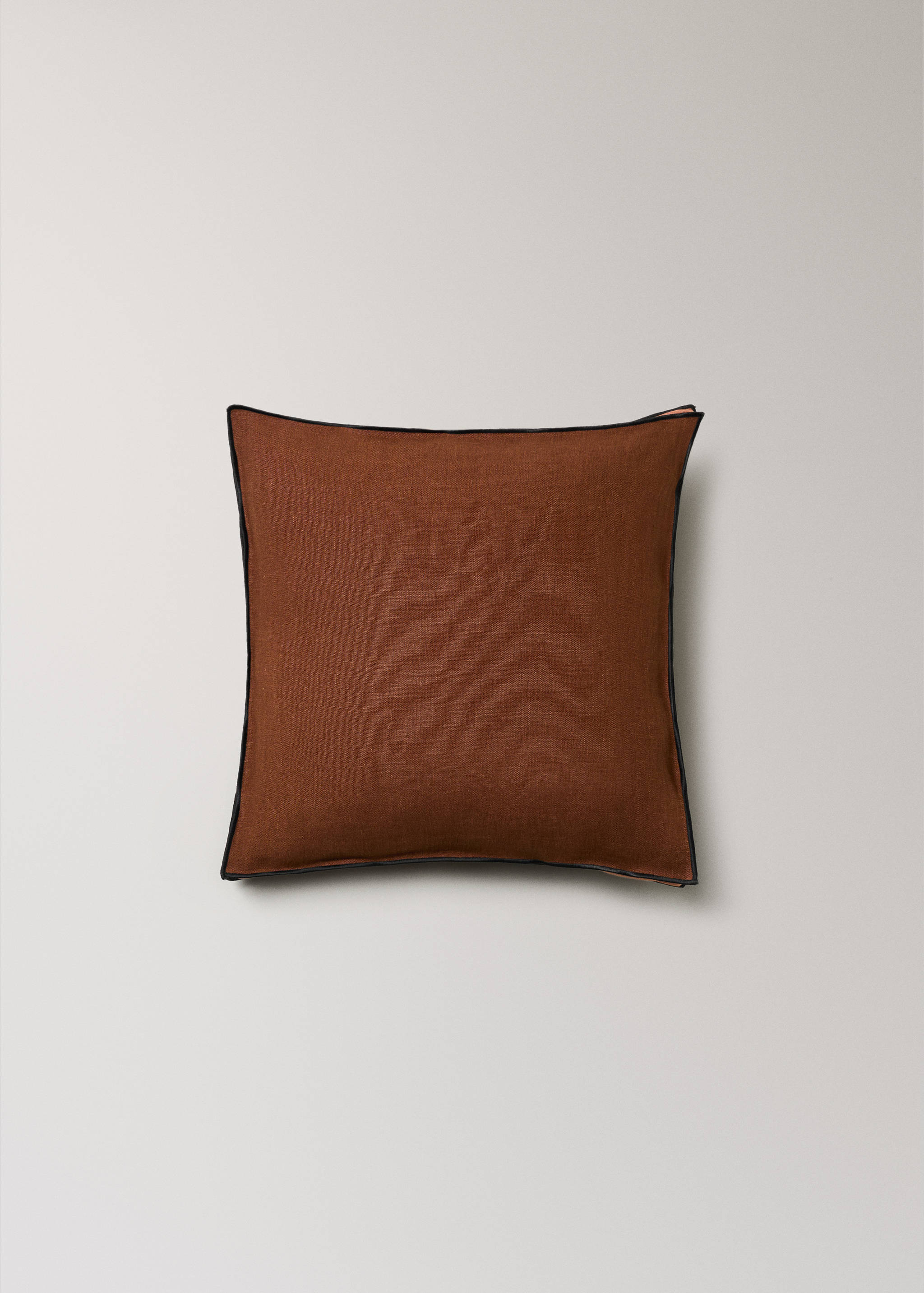 Two-tone linen cushion cover 45x45 cm - Article without model