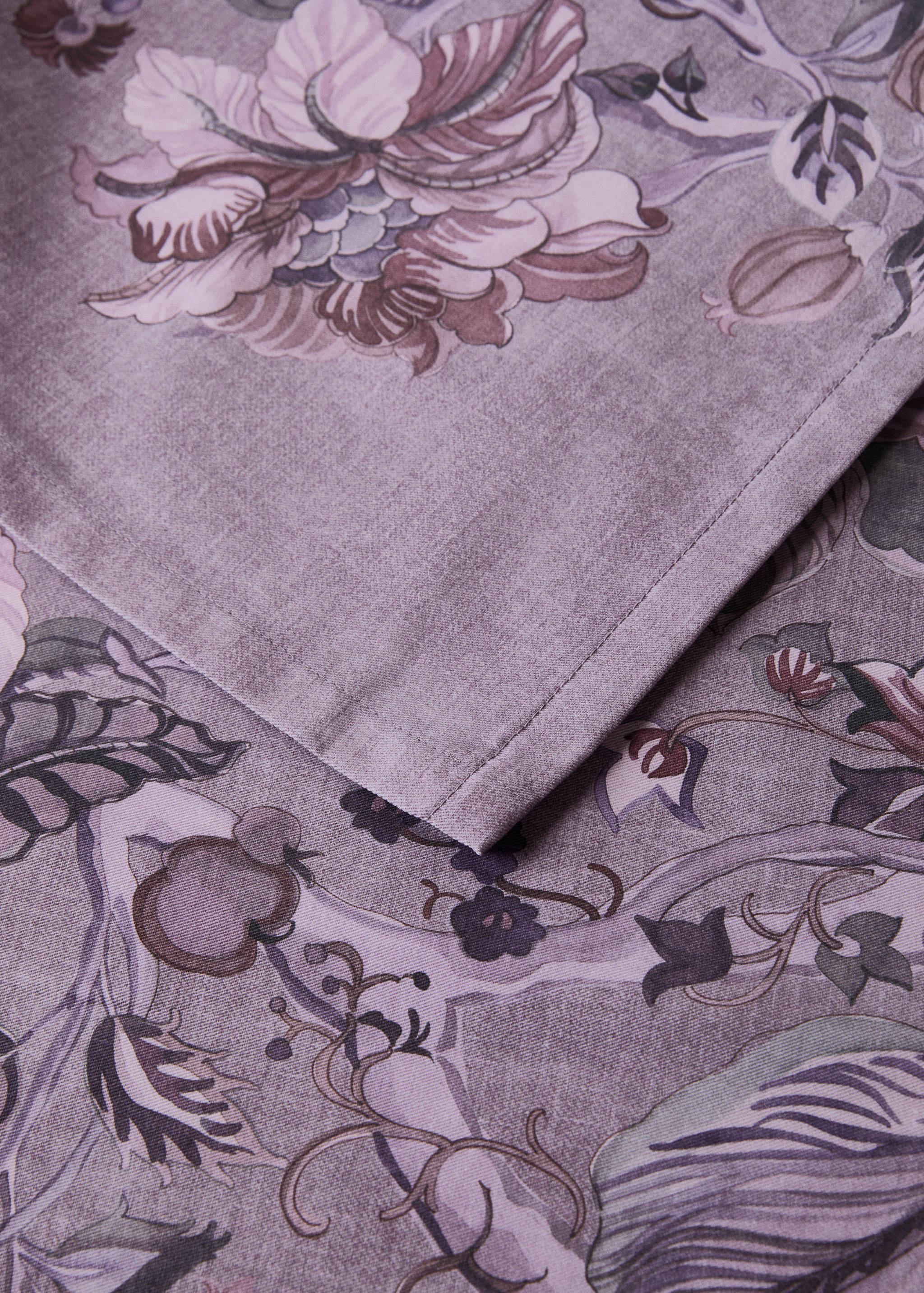 Nappe en coton motif floral pour 6 à 8 convives - Détail de l'article 1