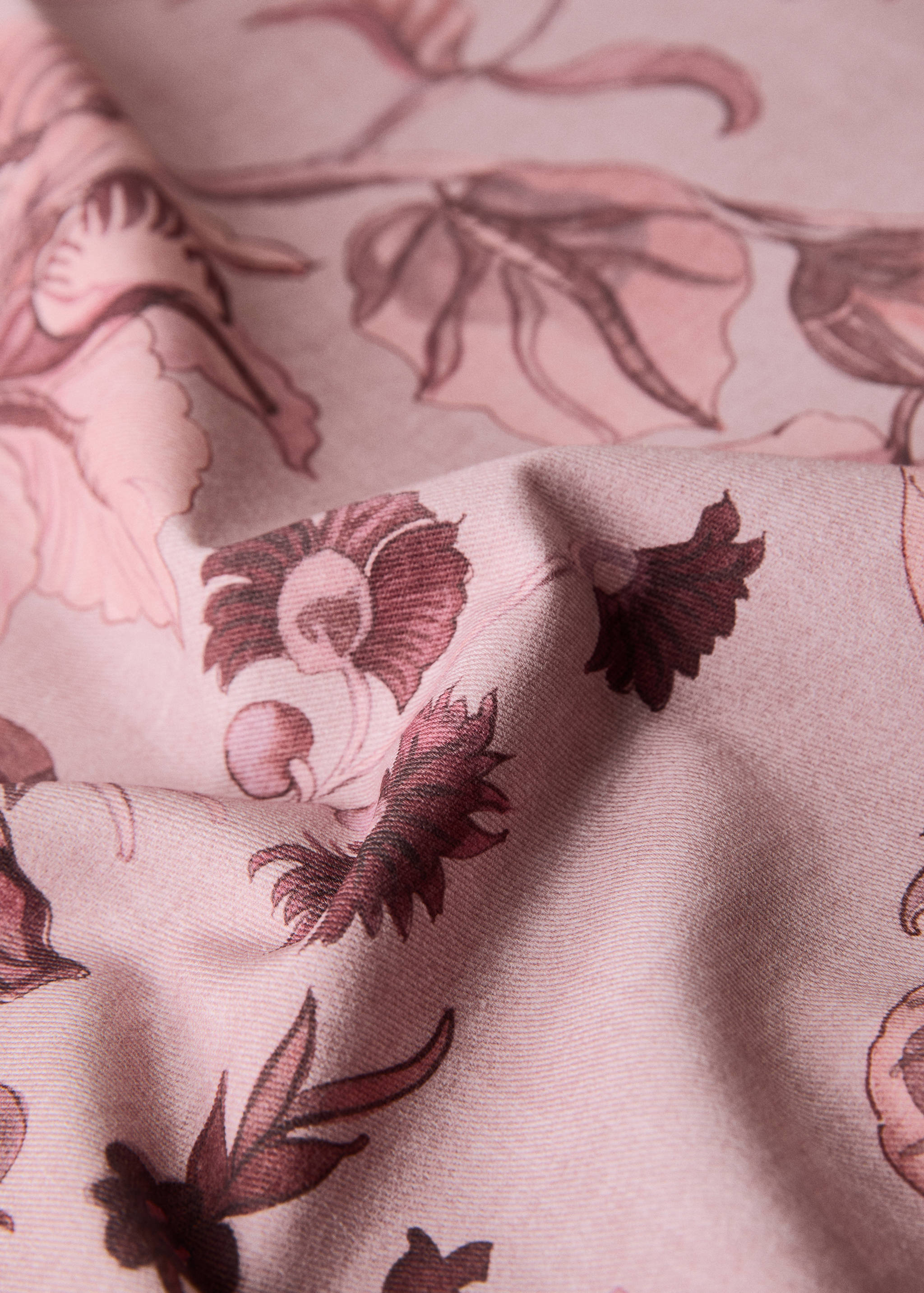 Nappe en coton motif floral pour 6 à 8 convives - Détail de l'article 2