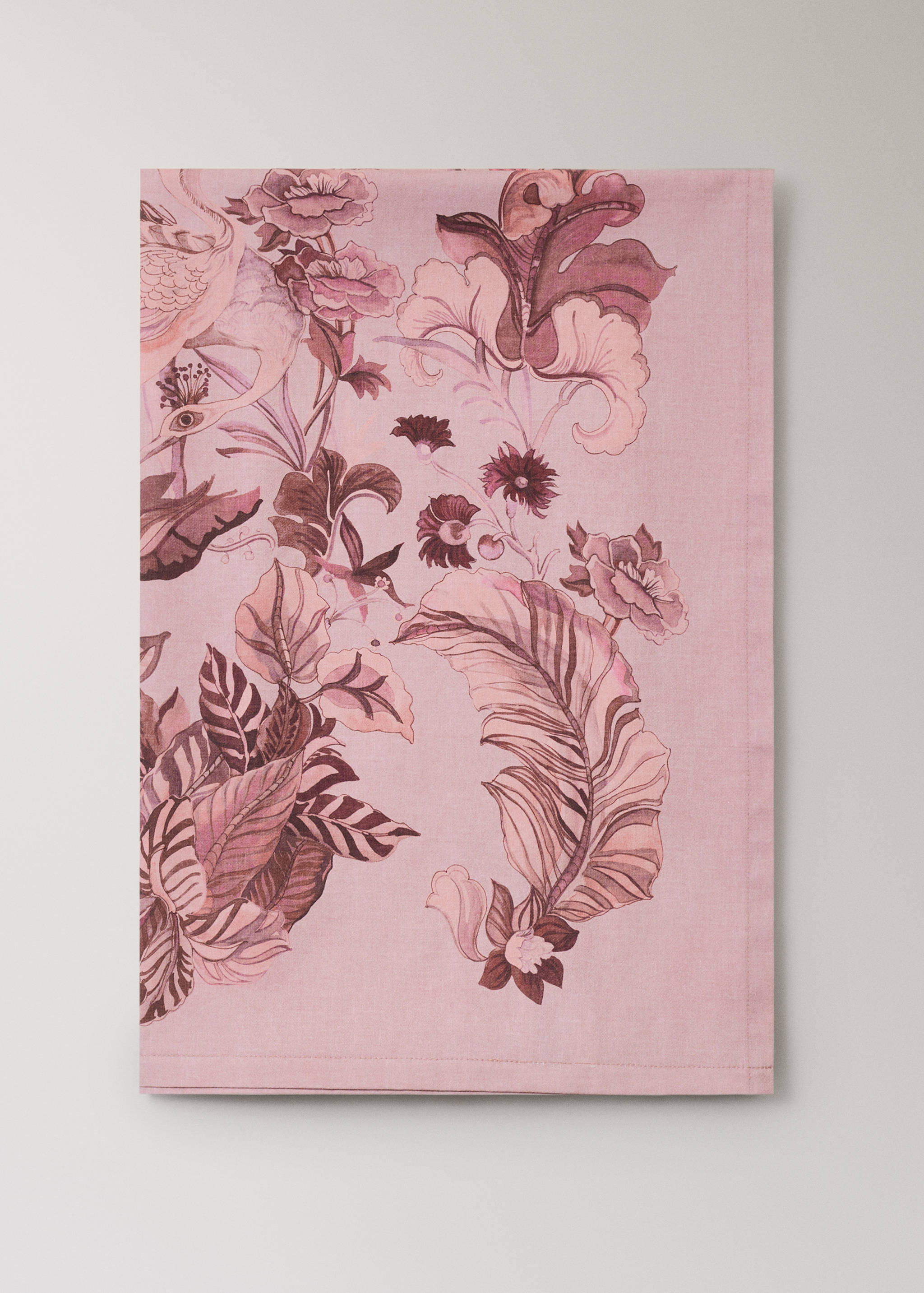 Nappe en coton motif floral pour 6 à 8 convives - Détail de l'article 3
