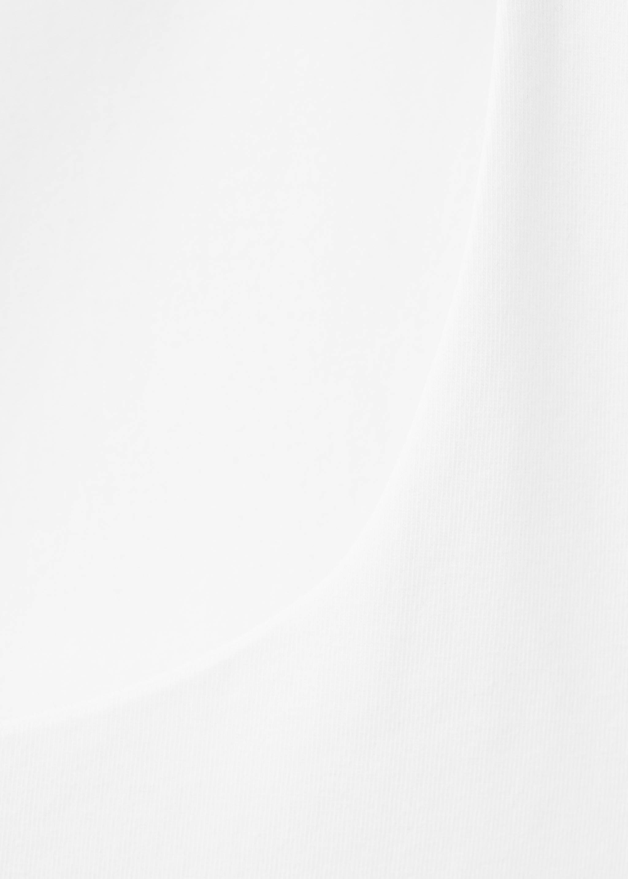 Fitted cotton t-shirt - Details of the article 8