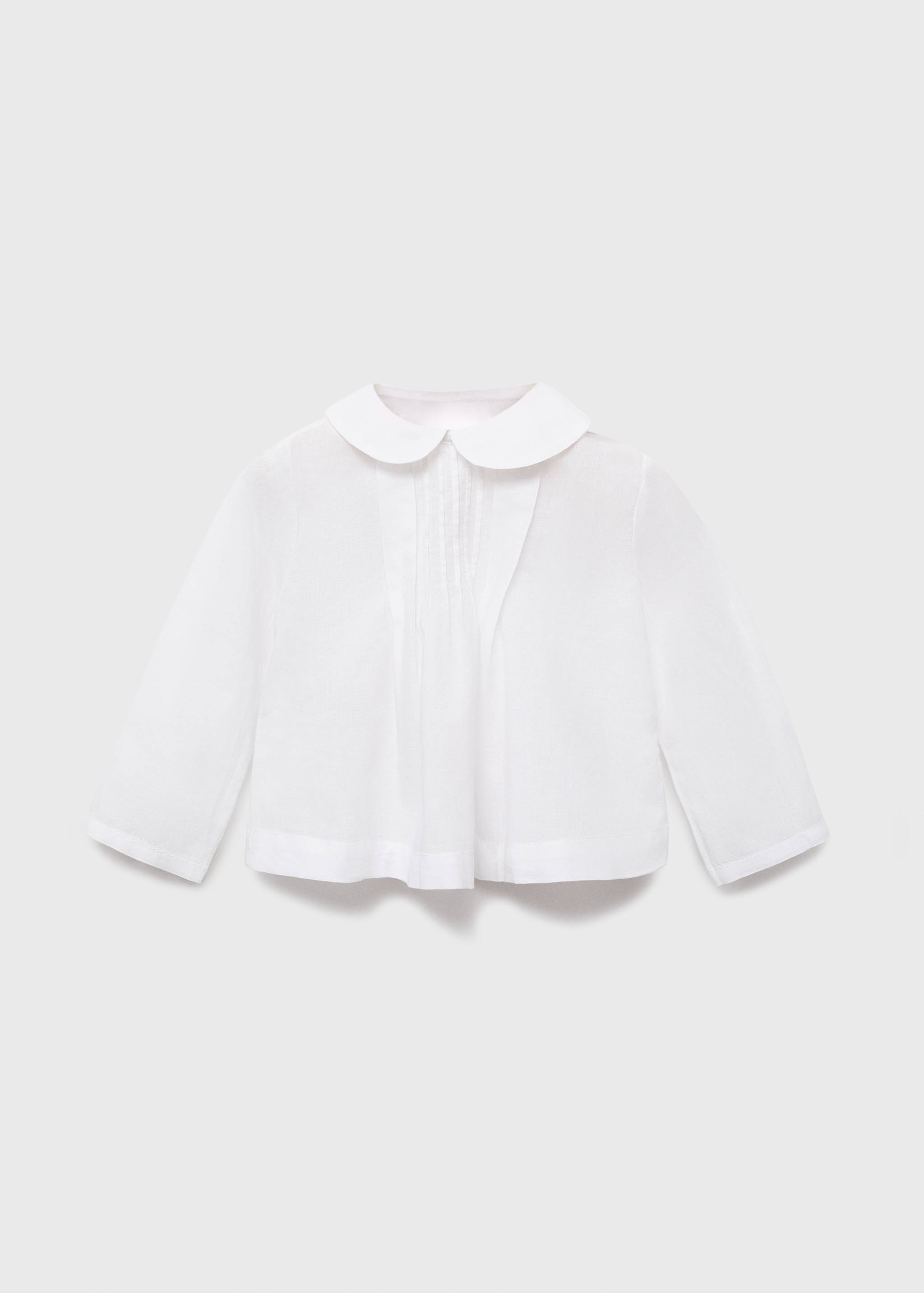 Blouse with Peter Pan collar - Article without model