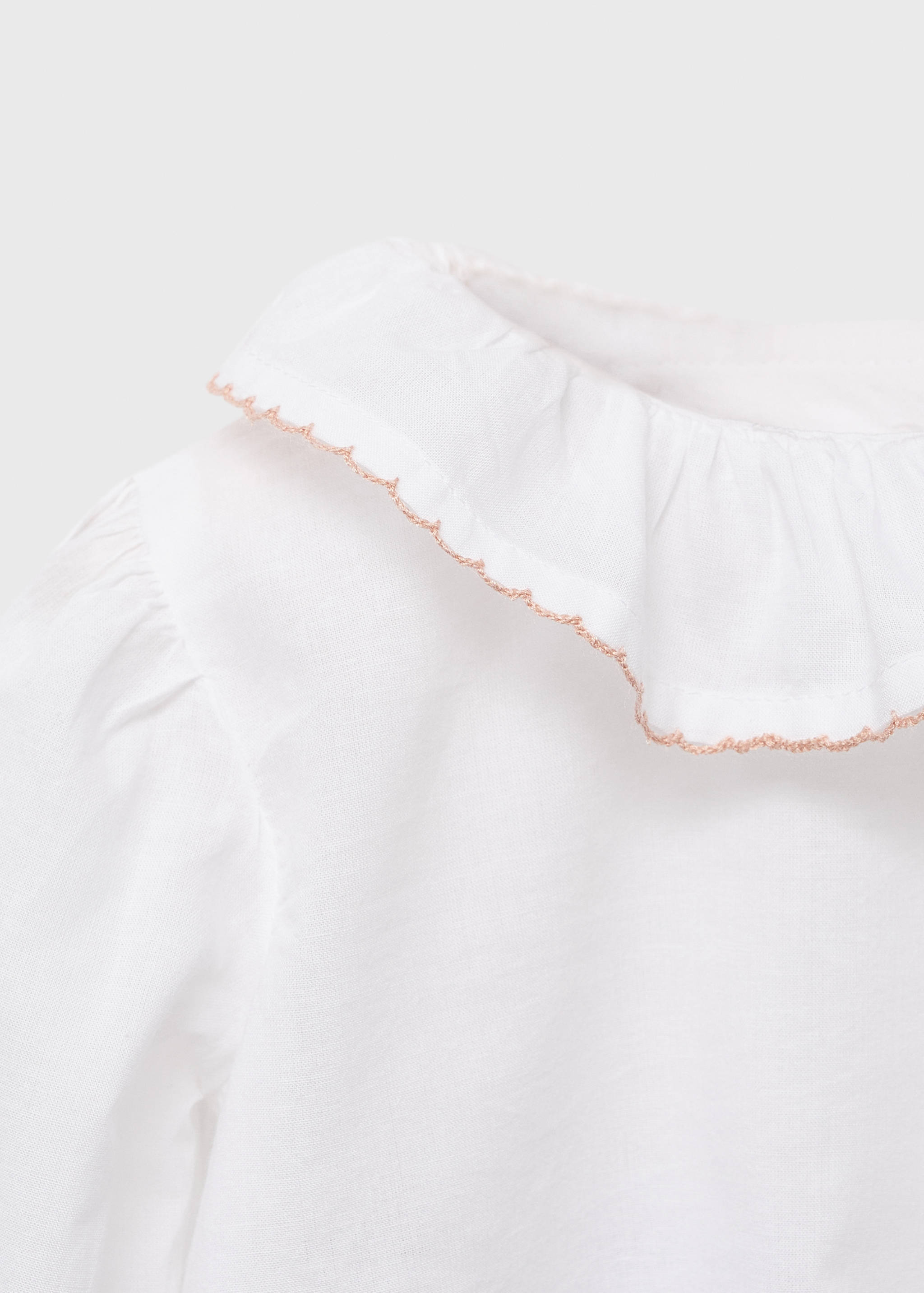 Babydoll collar blouse - Details of the article 8