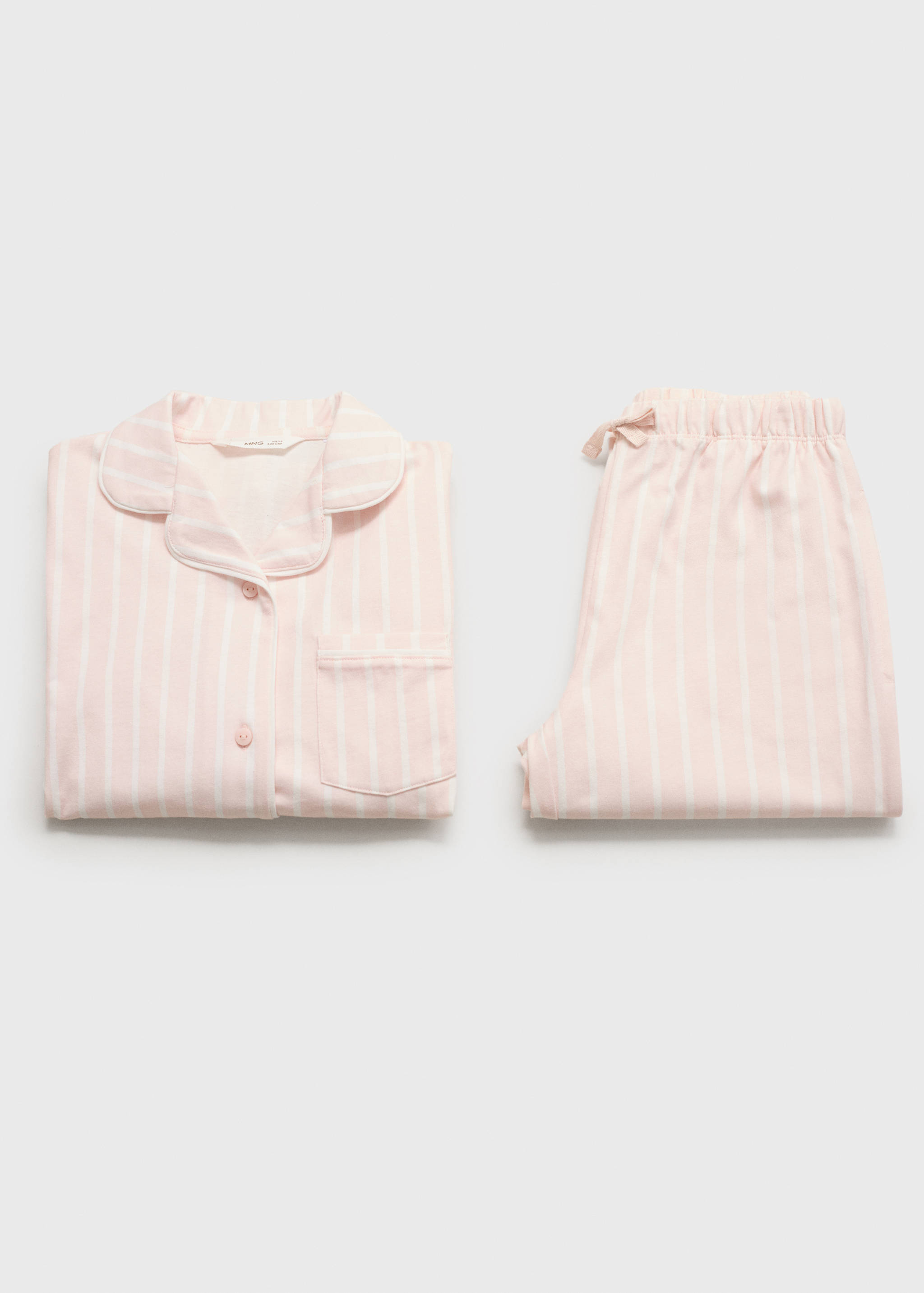 Langer Pyjama mit Streifen - Detail des Artikels 0