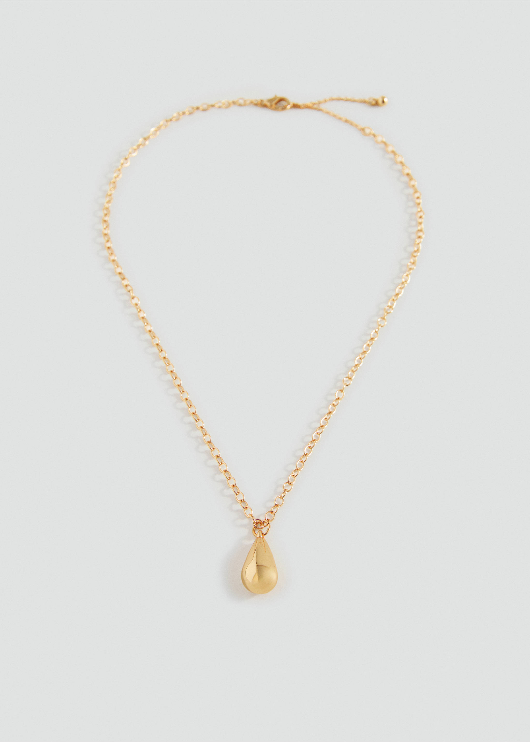 Necklace with drop detail - Article without model, Gold. Ref: 17013812-00.