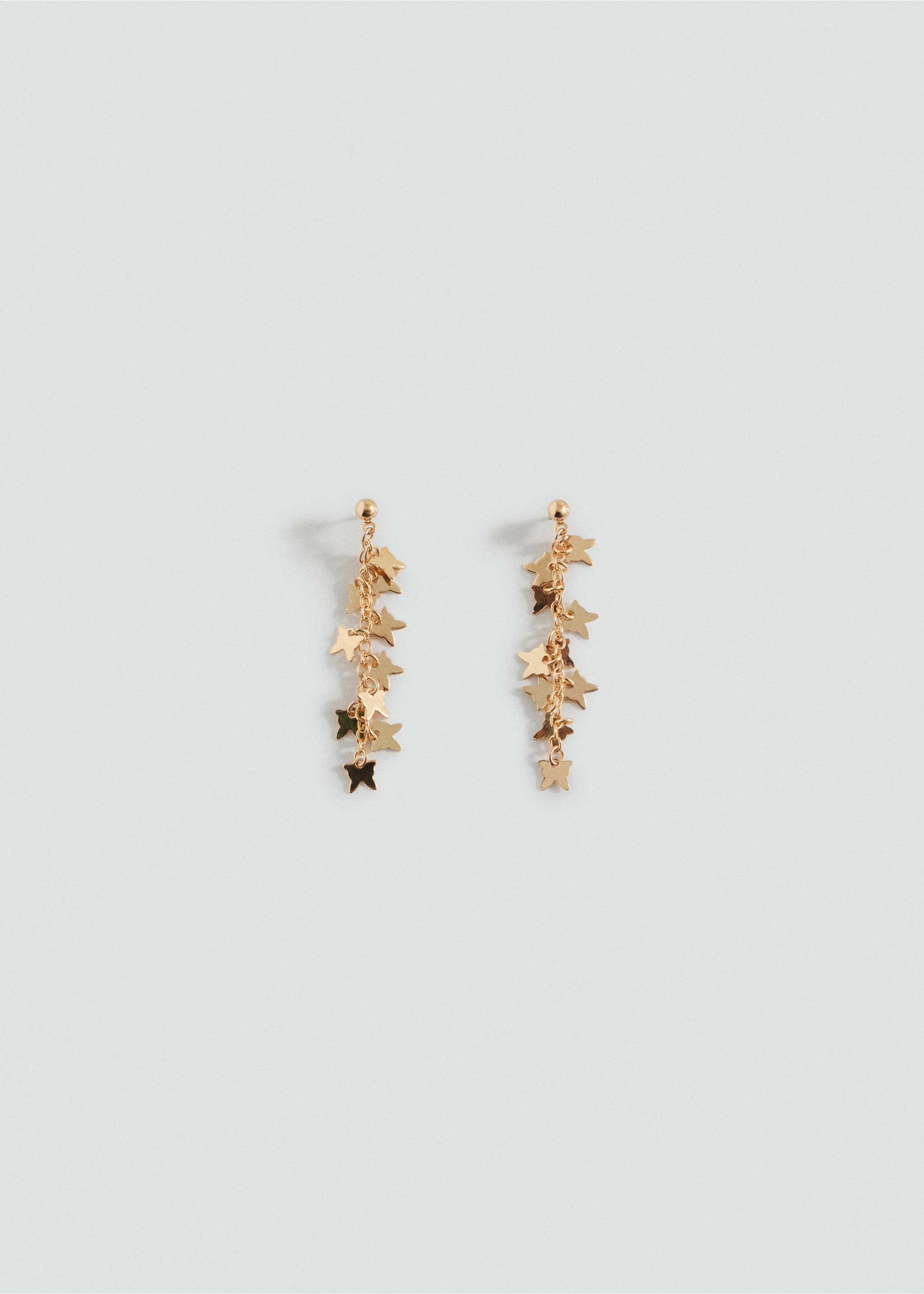 Butterfly earrings - Article without model, Gold. Ref: 17013818-00.