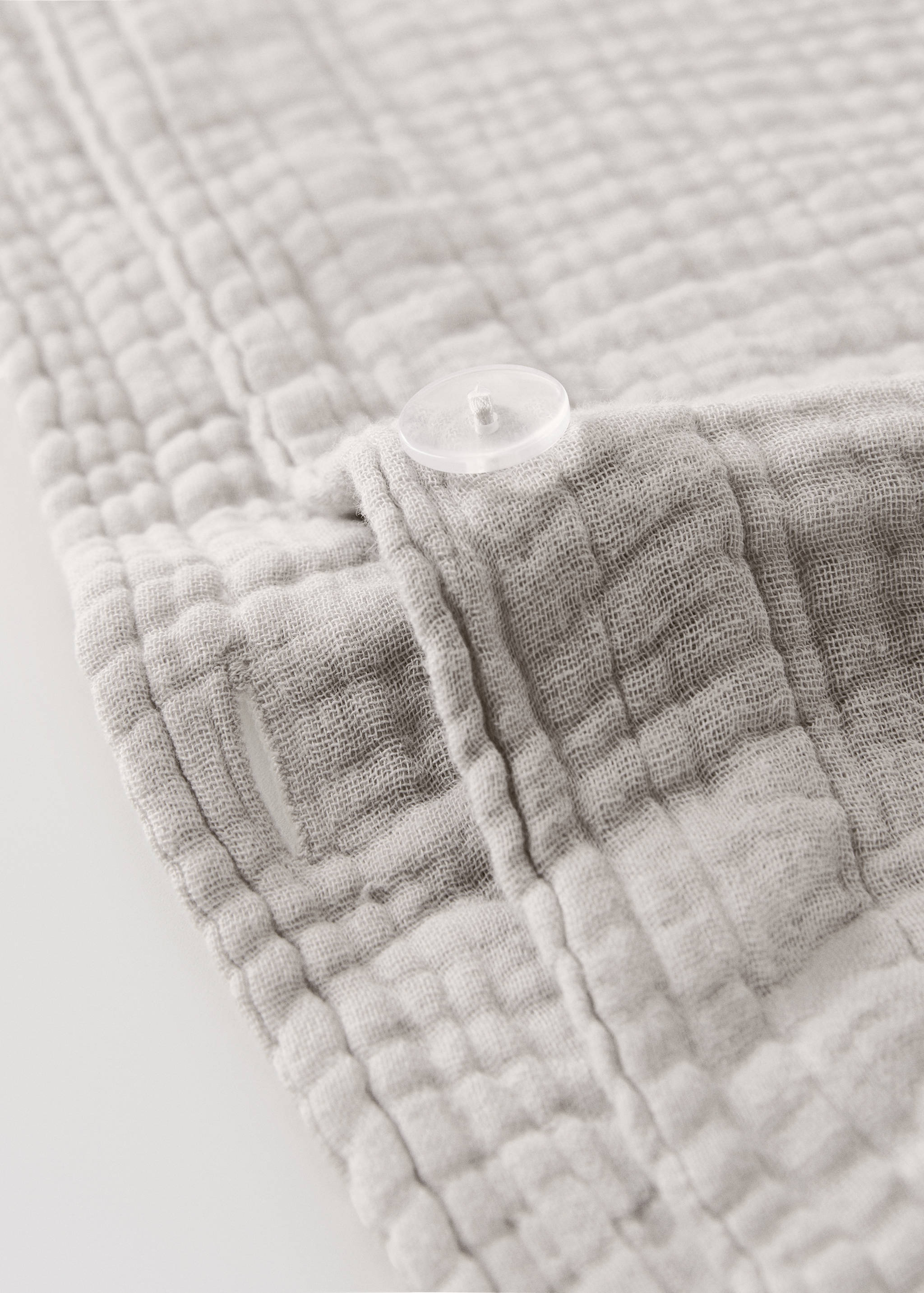 Gauze cotton duvet cover Superking bed - Details of the article 1