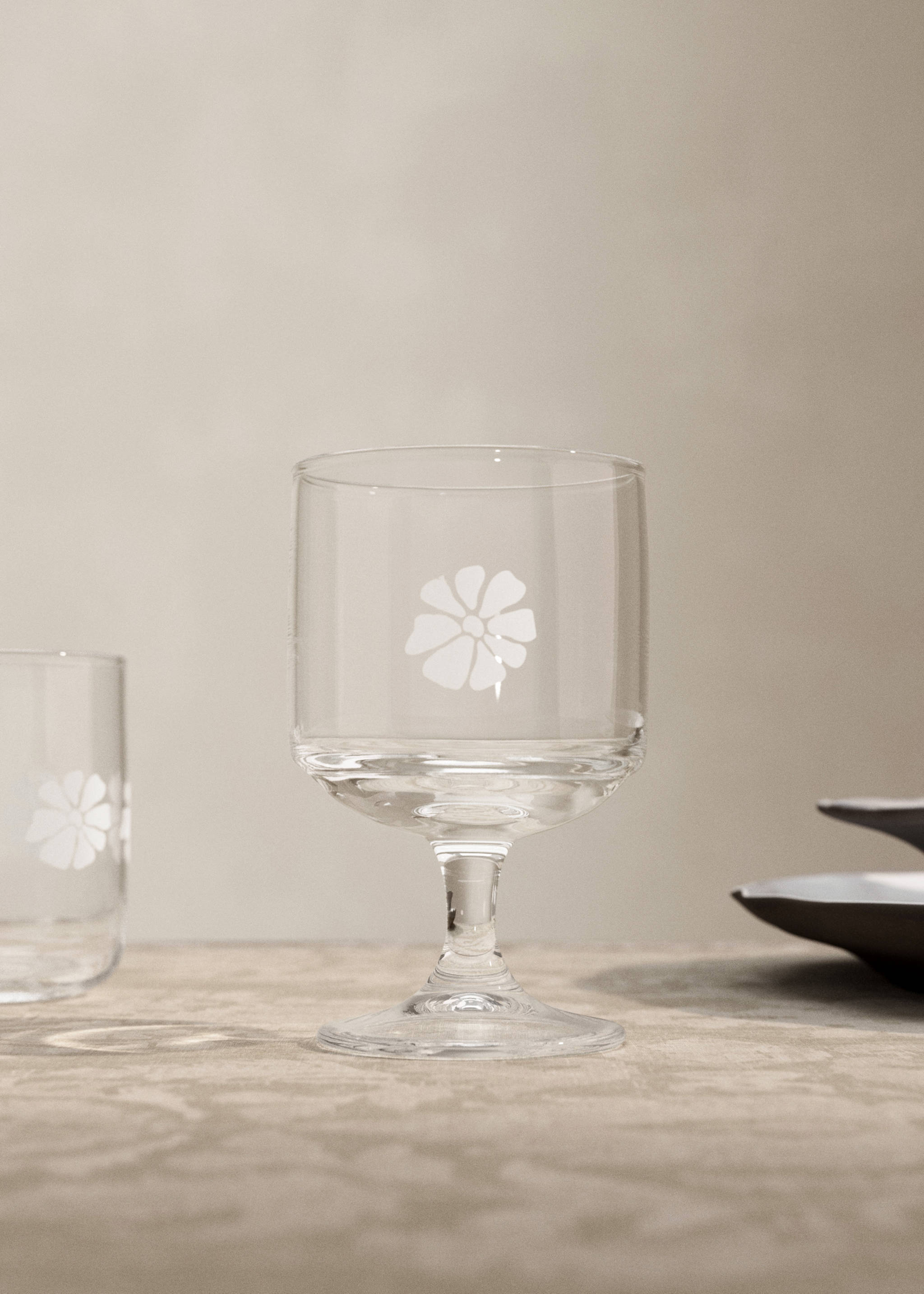 Dekoratives Glasbecher aus Glas - Allgemeine Ansicht