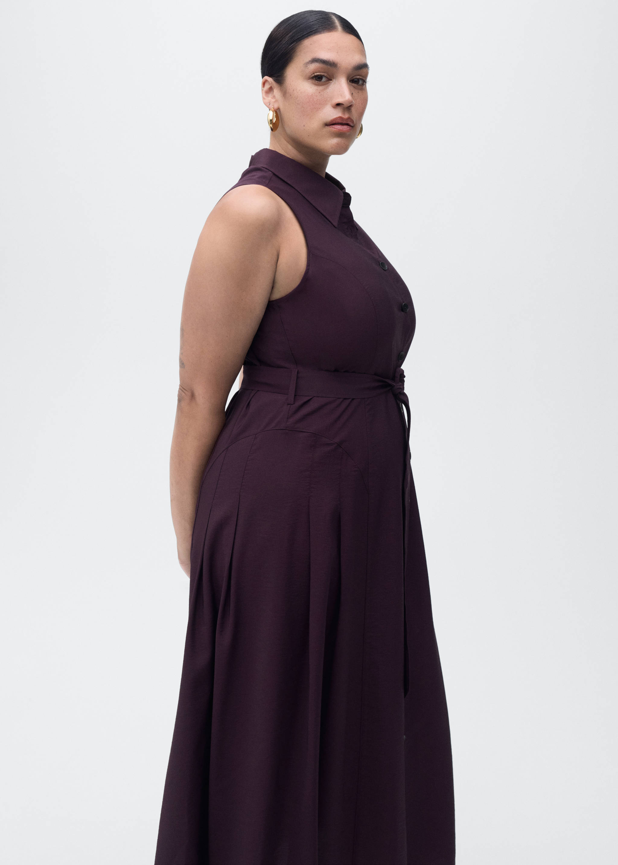 Hemdkleid mit Gürtel - Detail des Artikels 5