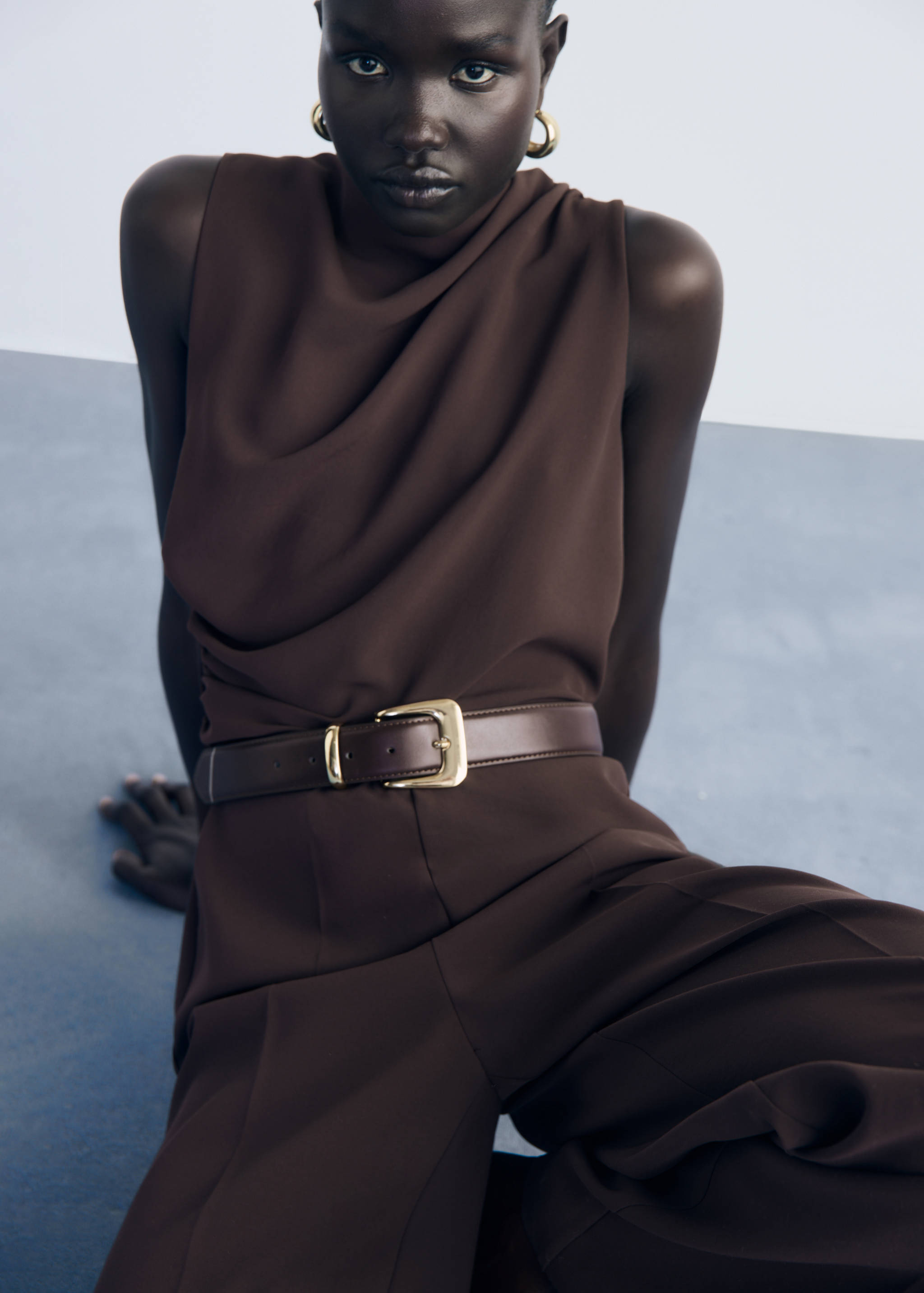 Ceinture boucle métallique - Plan général