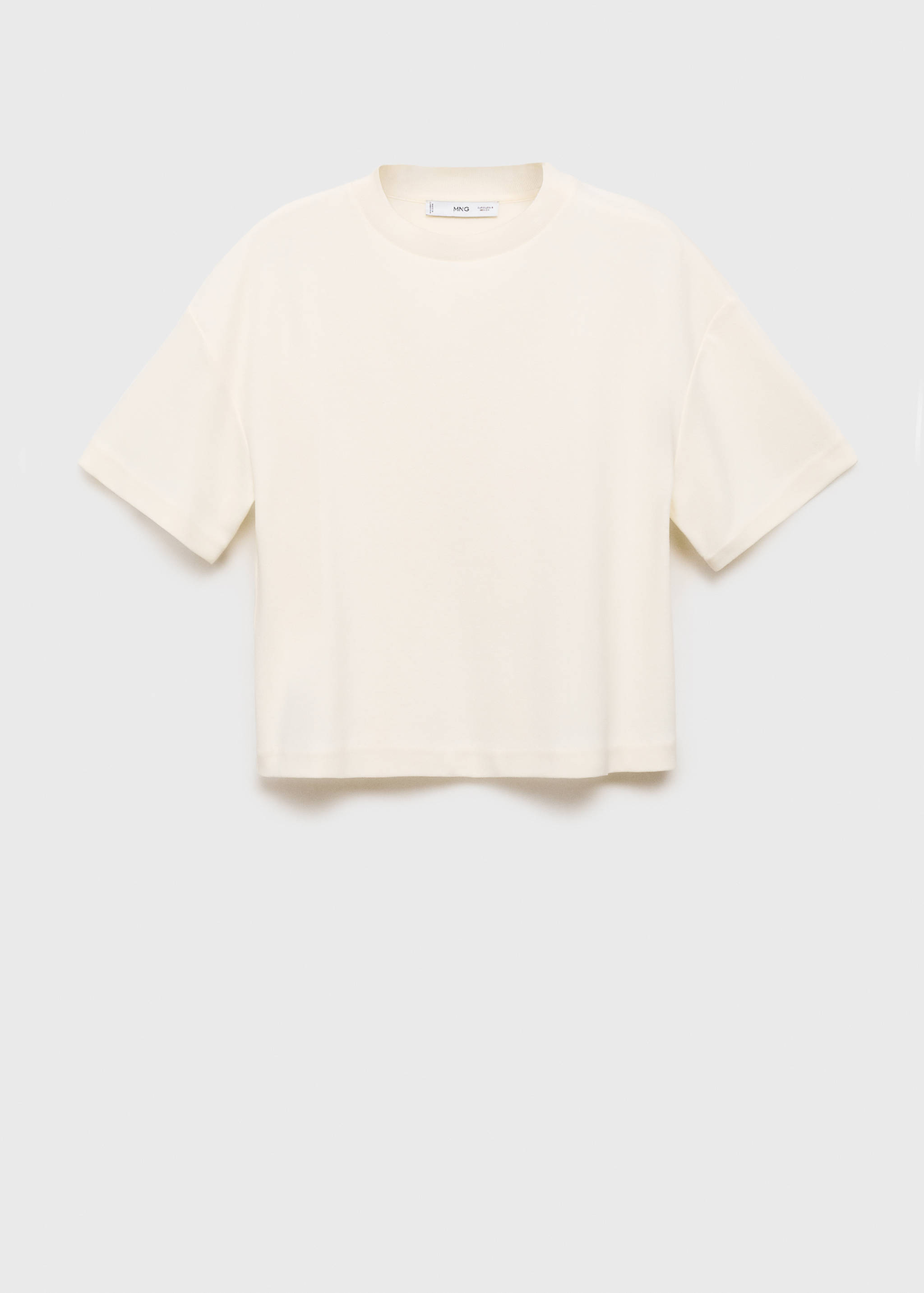 Kurzarm-T-Shirt aus Baumwolle - Artikel ohne Model