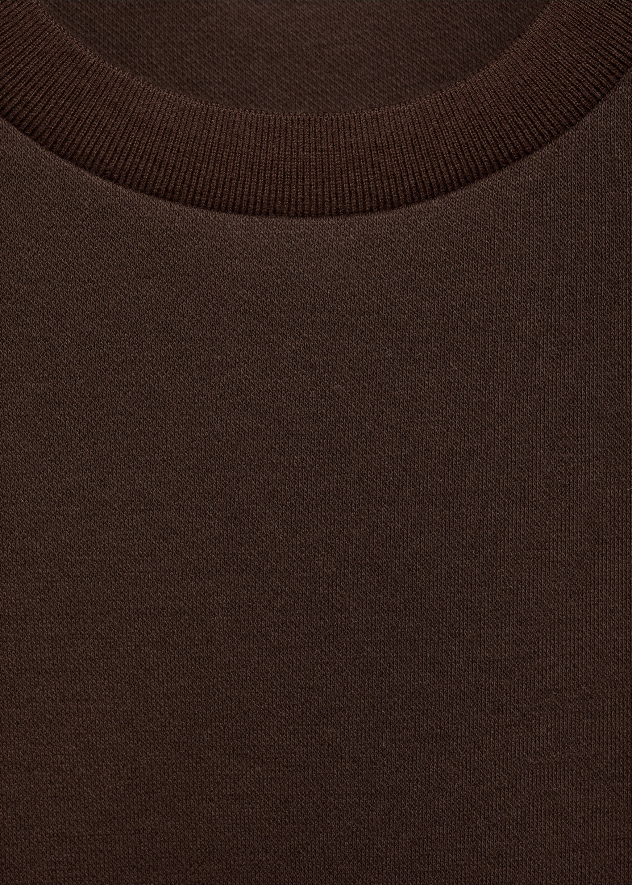 Cotton maternity t-shirt - Details of the article 8, Brown. Ref: 17014100-00.