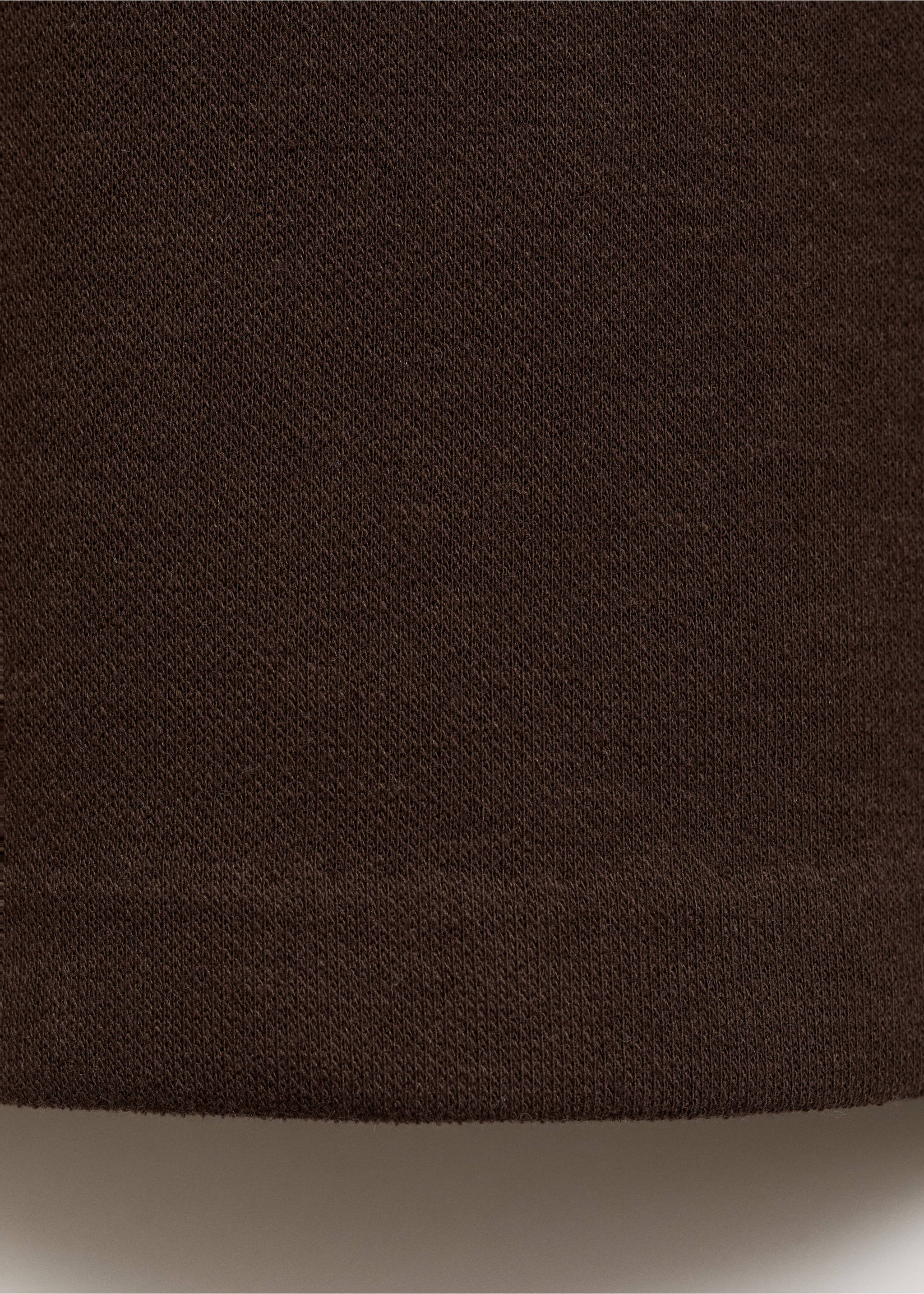 Cotton maternity t-shirt - Details of the article 0, Brown. Ref: 17014100-00.