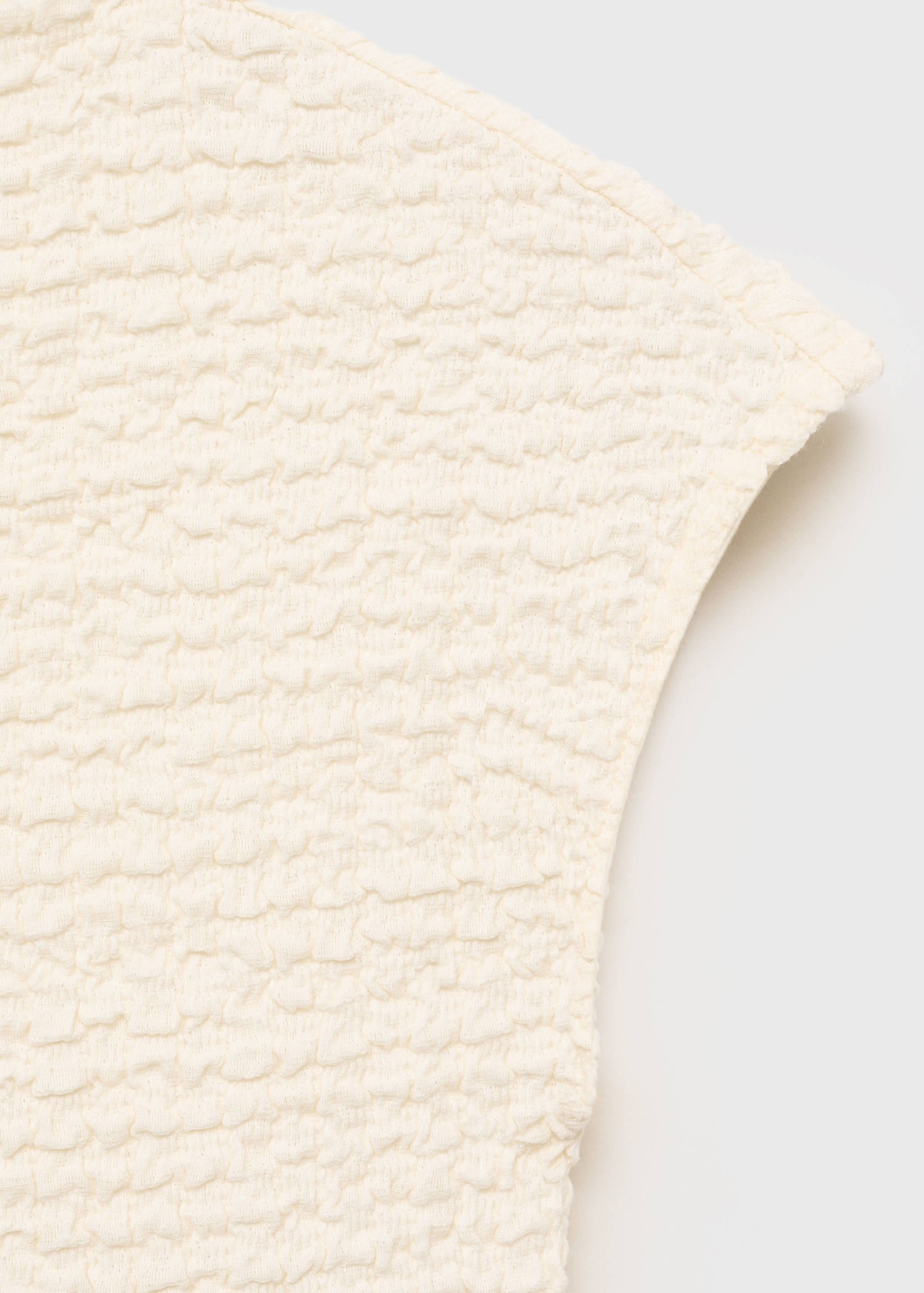 Umstandstop aus Baumwoll-Crêpe - Detail des Artikels 8