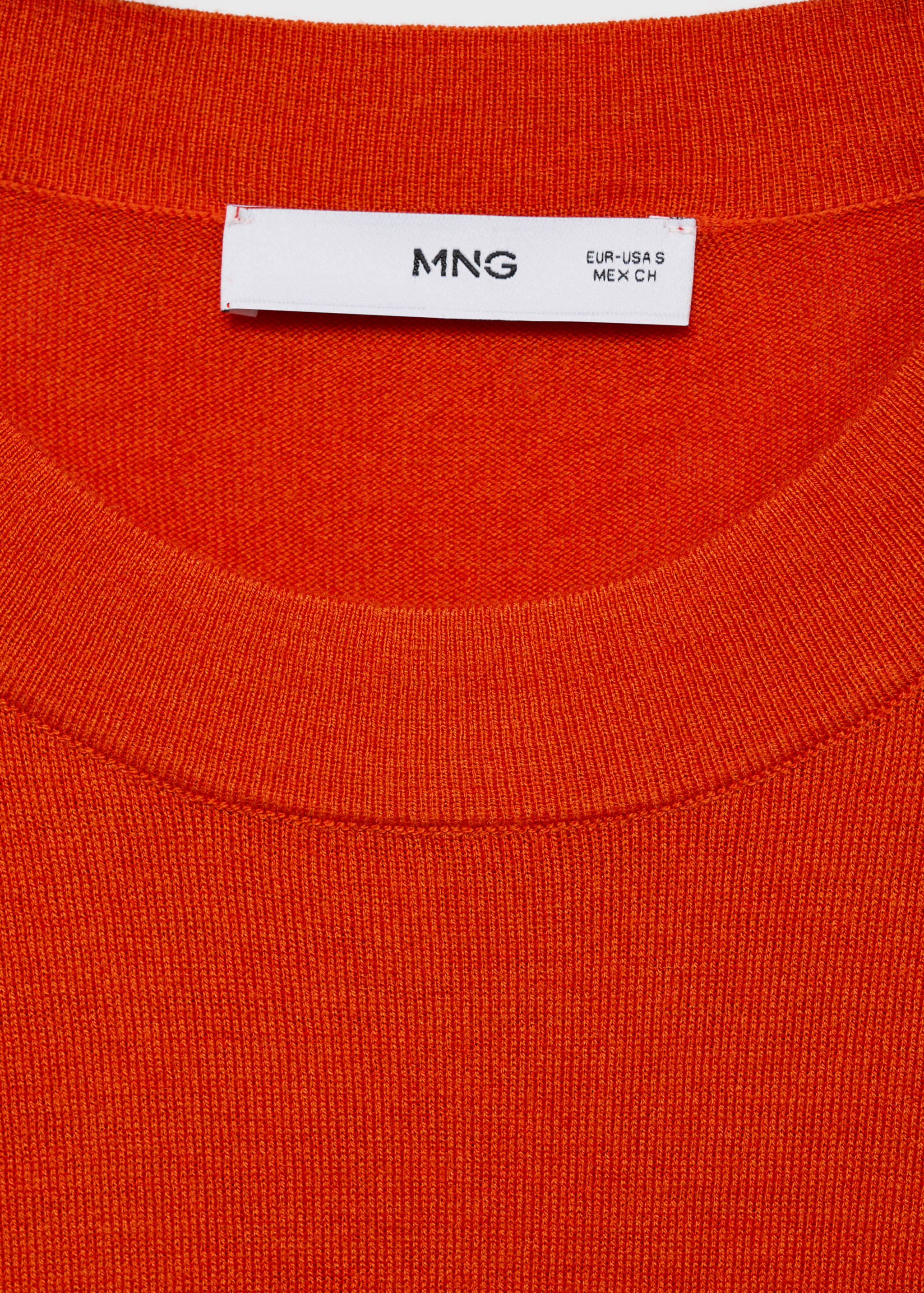 Pull-over maille fine manches courtes - Détail de l'article 0