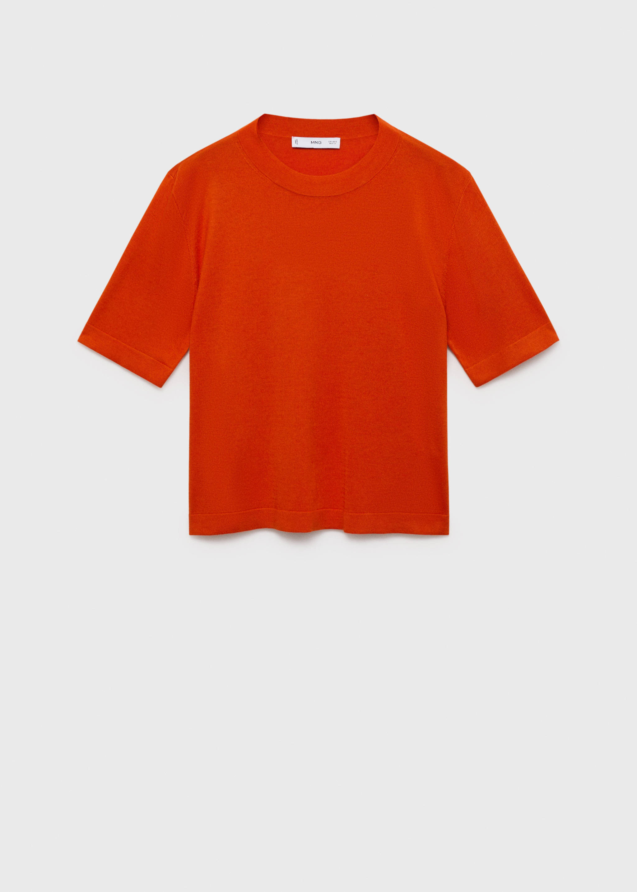 Pull-over maille fine manches courtes - Article sans modèle