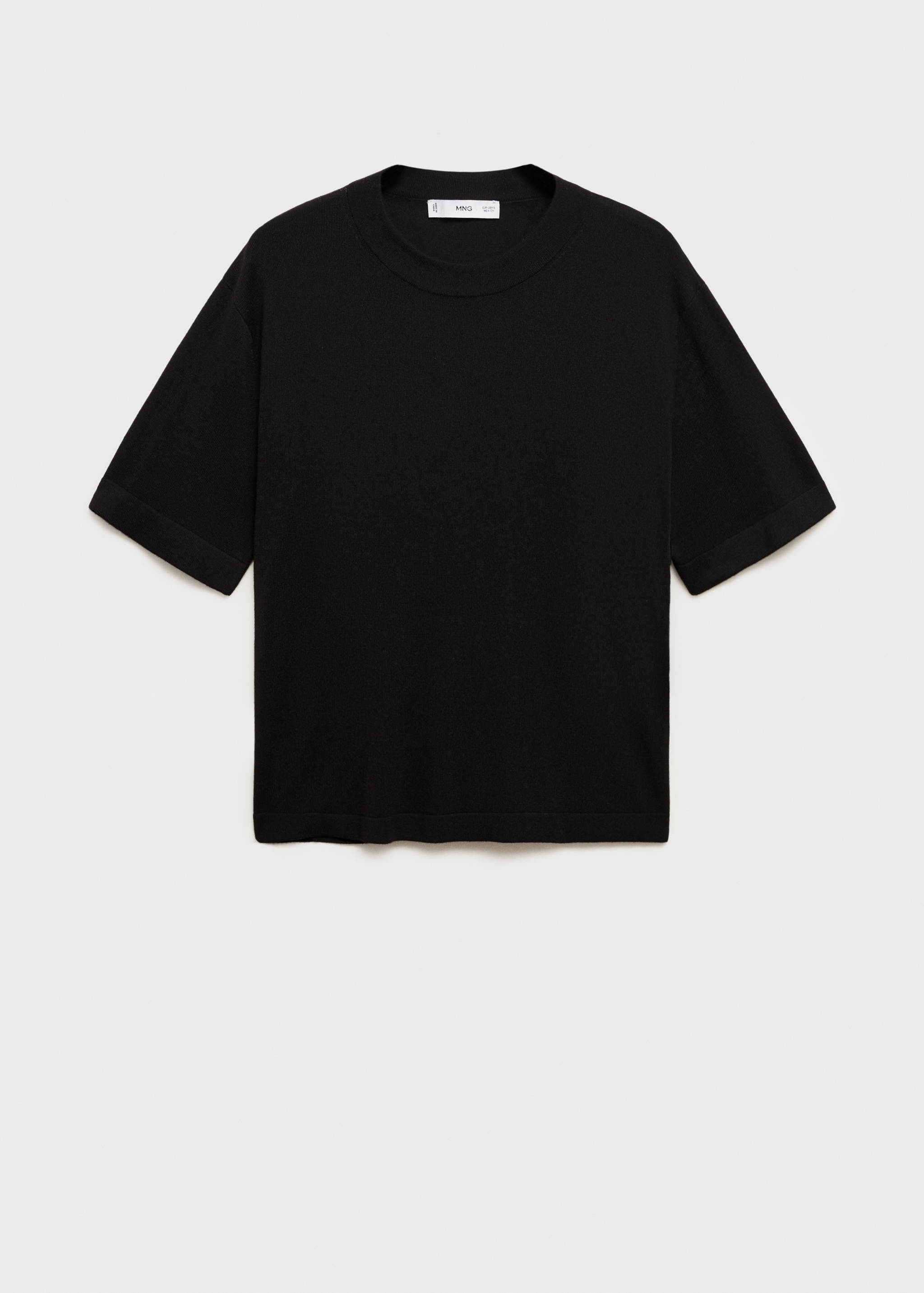Pull-over maille fine manches courtes - Article sans modèle