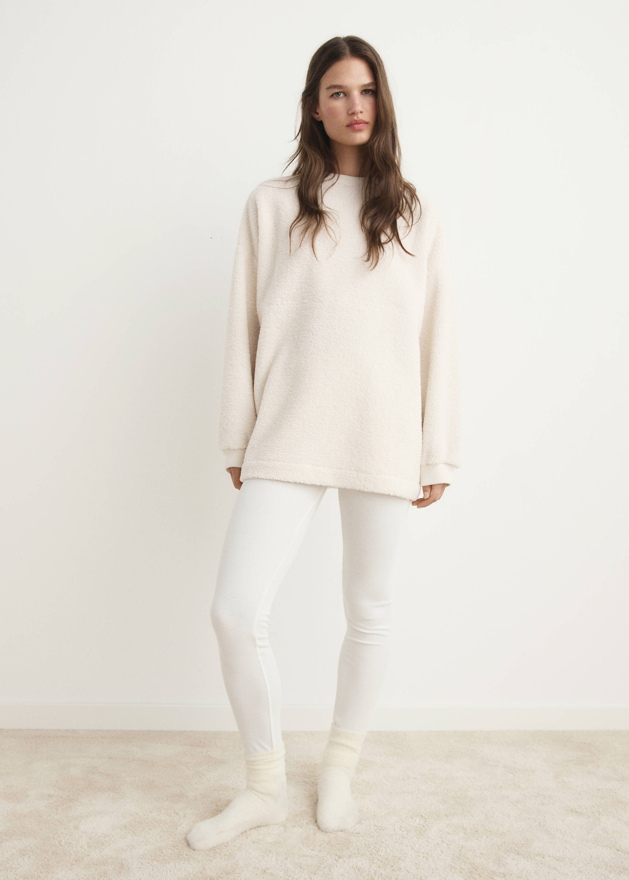 Shearling pyjama sweatshirt - General plane