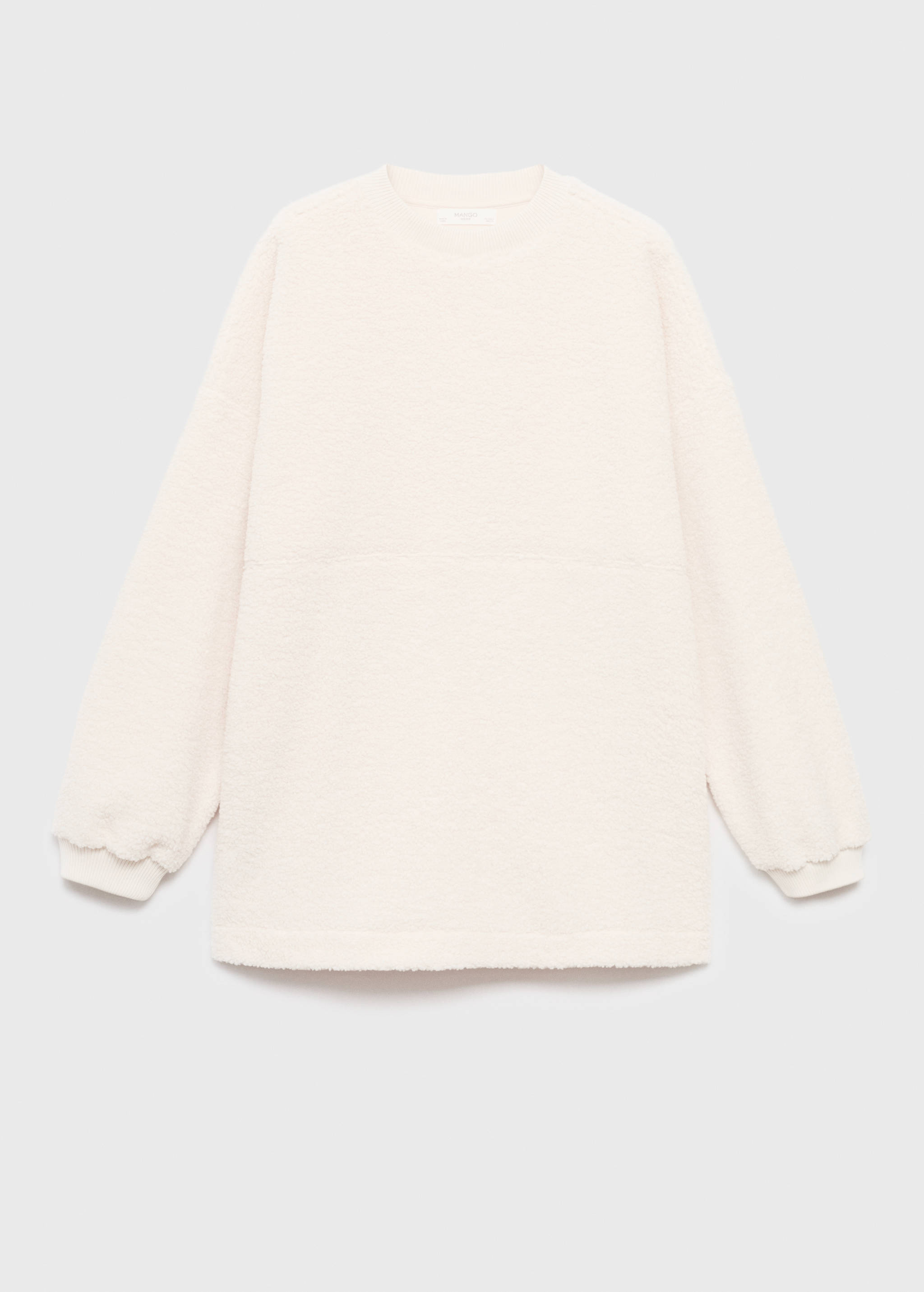 Shearling pyjama sweatshirt - Article without model