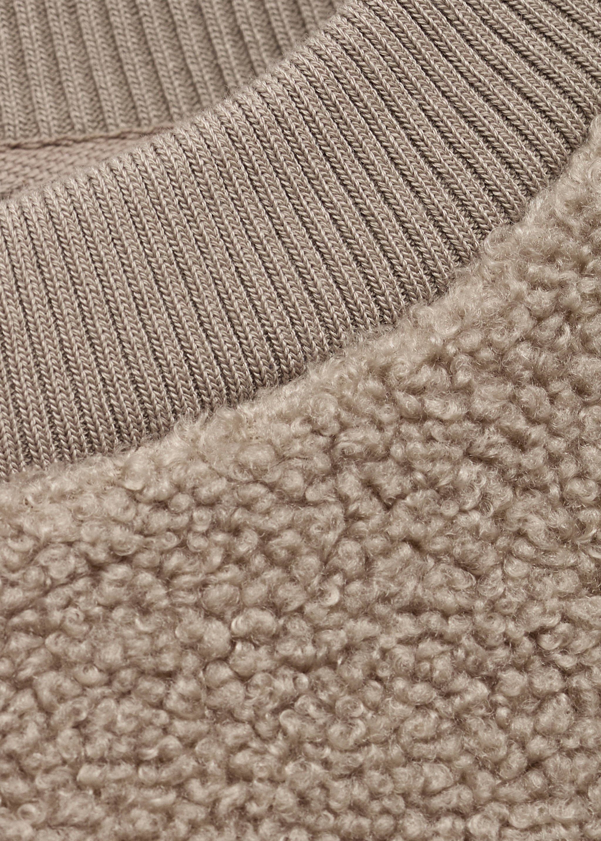 Shearling pyjama sweatshirt - Details of the article 0