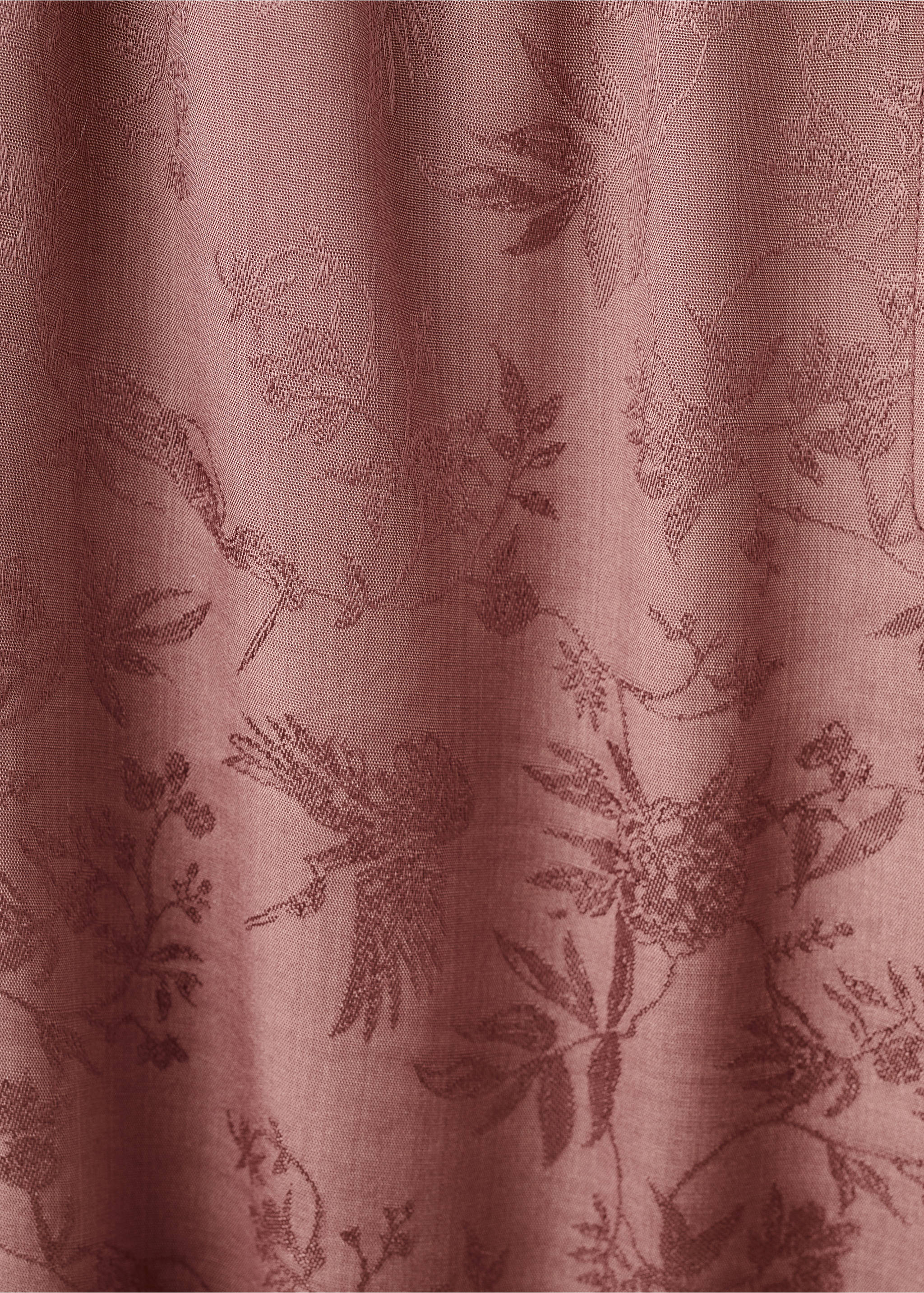 Pantalon de pyjama en satin jacquard - Détail de l'article 0, Marron. Ref: 17014109-00.