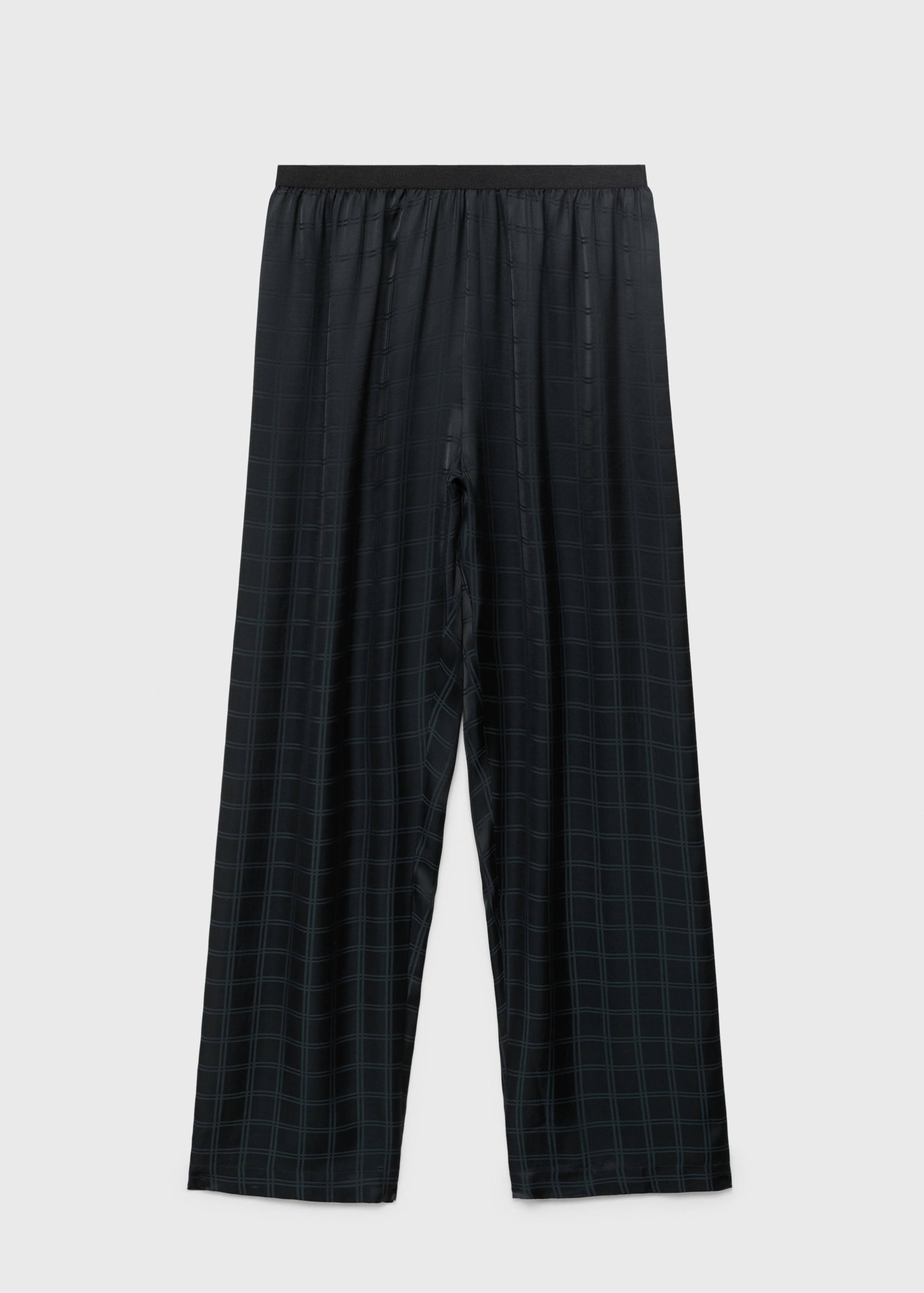 Pyjamahose mit Karomuster aus Rayon - Artikel ohne Model