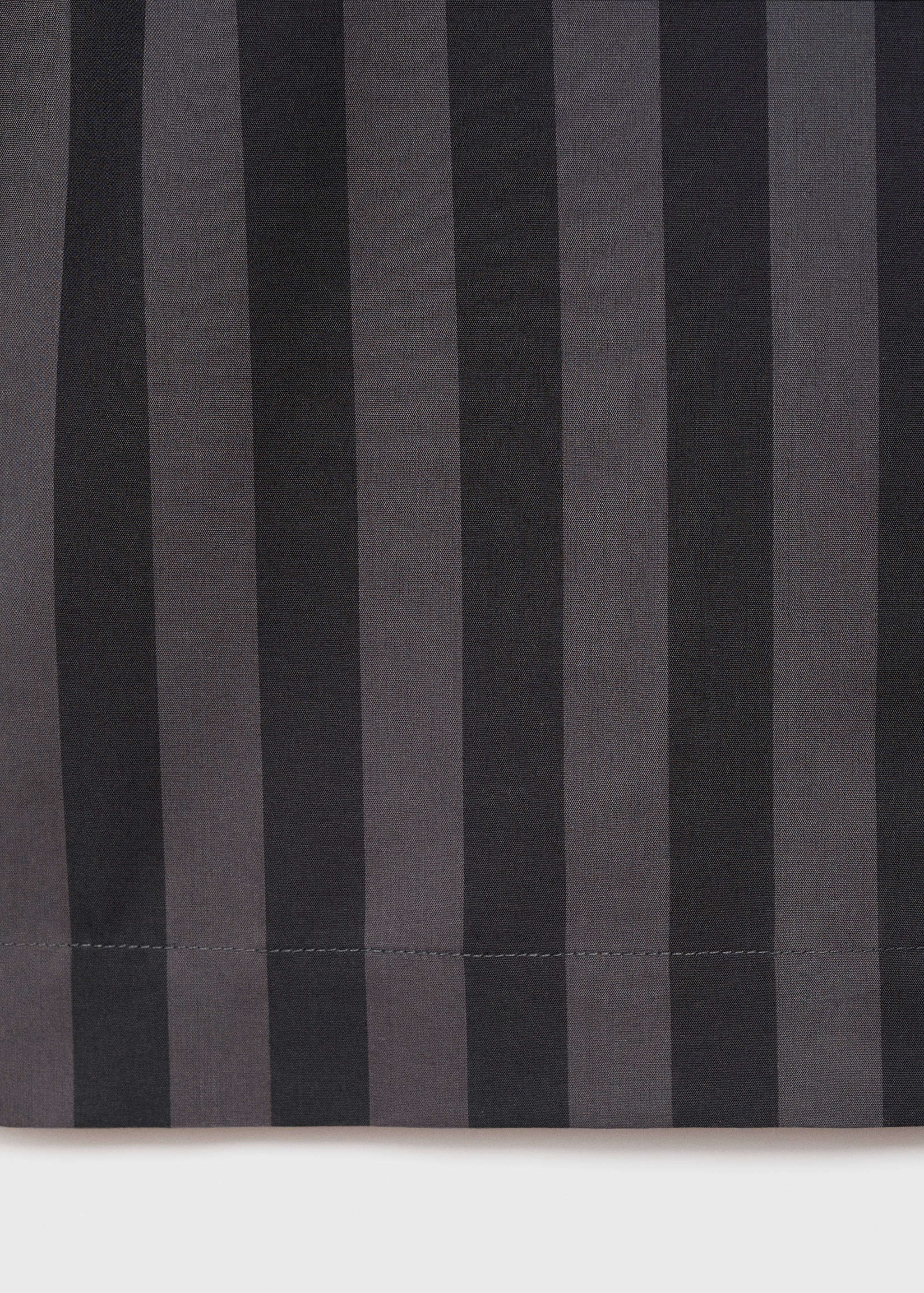 Woven striped pyjama trousers - Details of the article 0