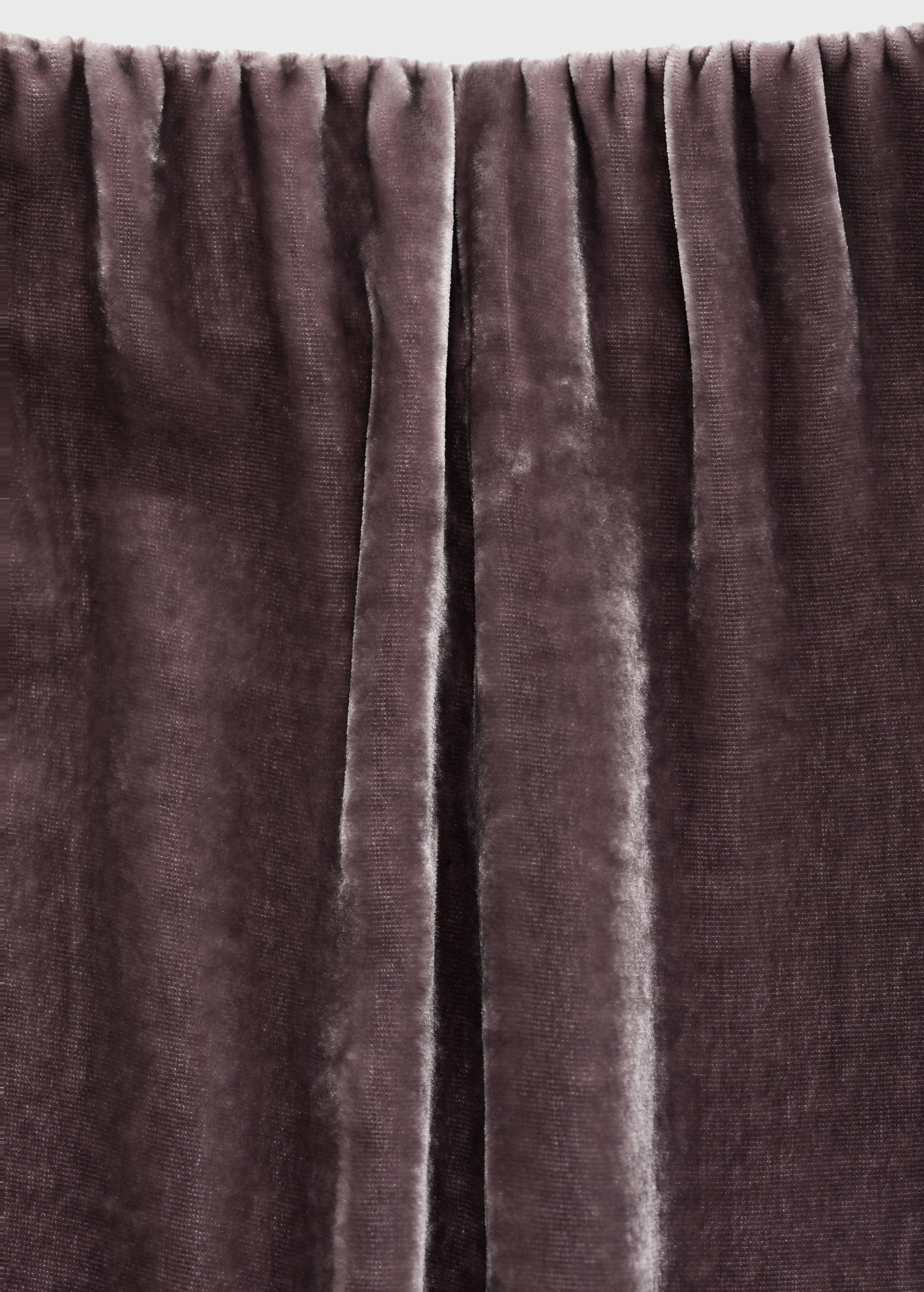 Silk velvet trousers - Details of the article 0