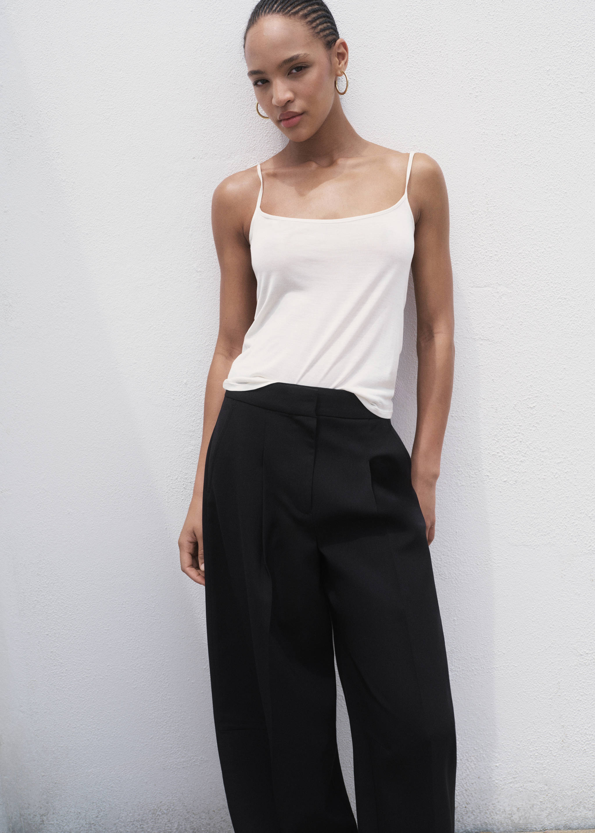 Pantaloni wide leg pinces - Dettaglio dell'articolo 1