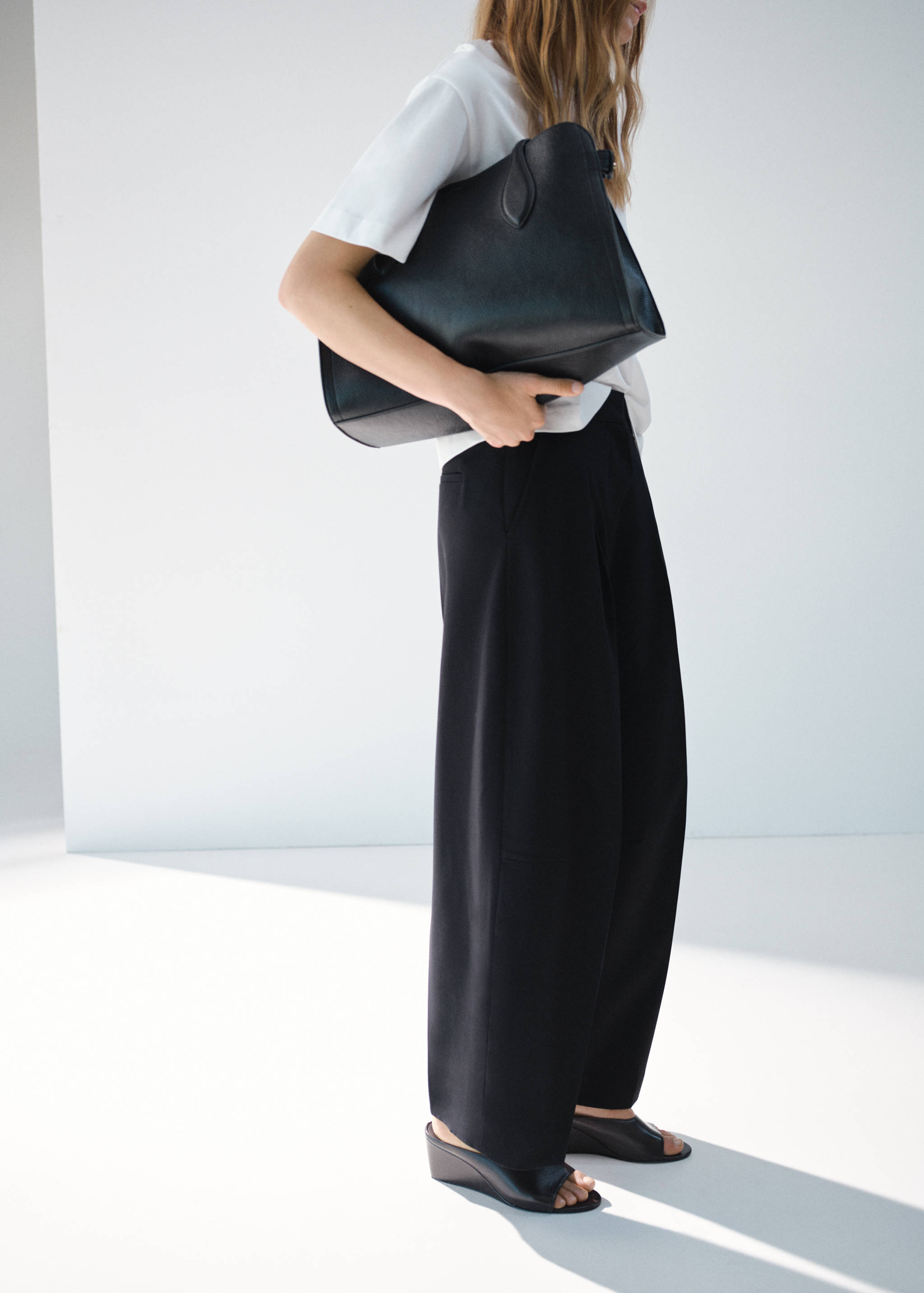 Pantaloni wide leg pinces - Dettaglio dell'articolo 3