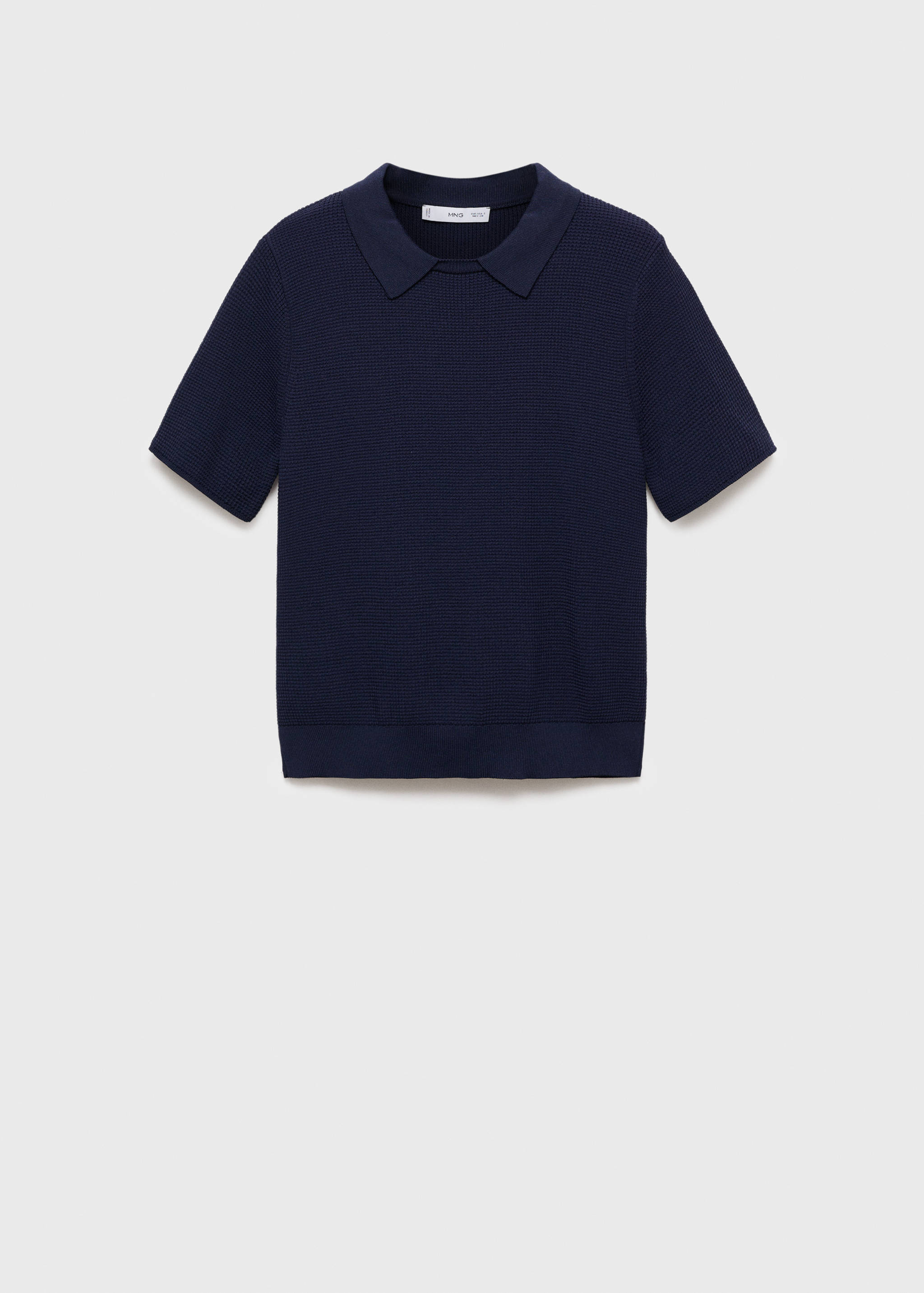 Shirt collar sweater - Article without model