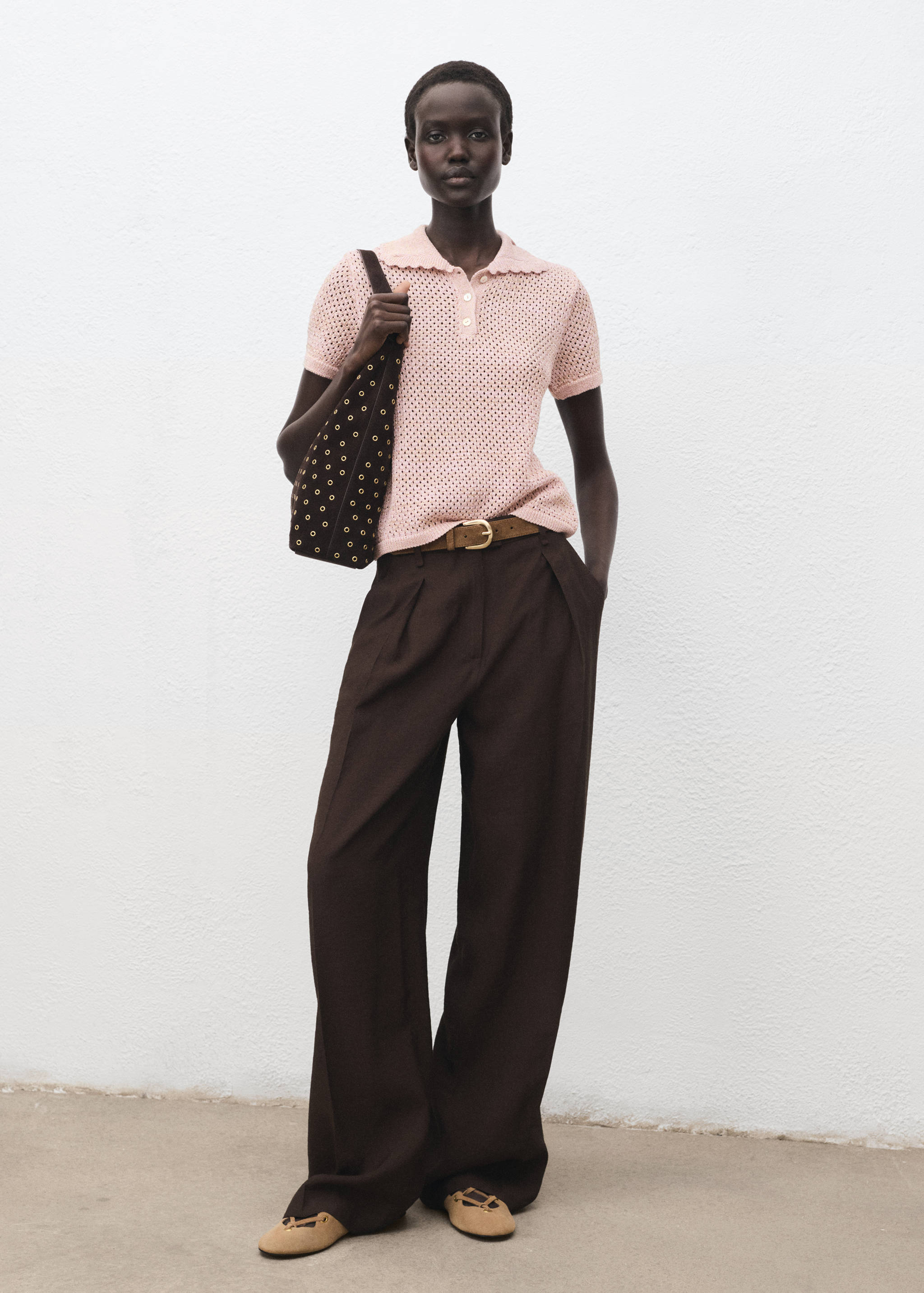 Häkelpullover aus Lurex - Allgemeine Ansicht