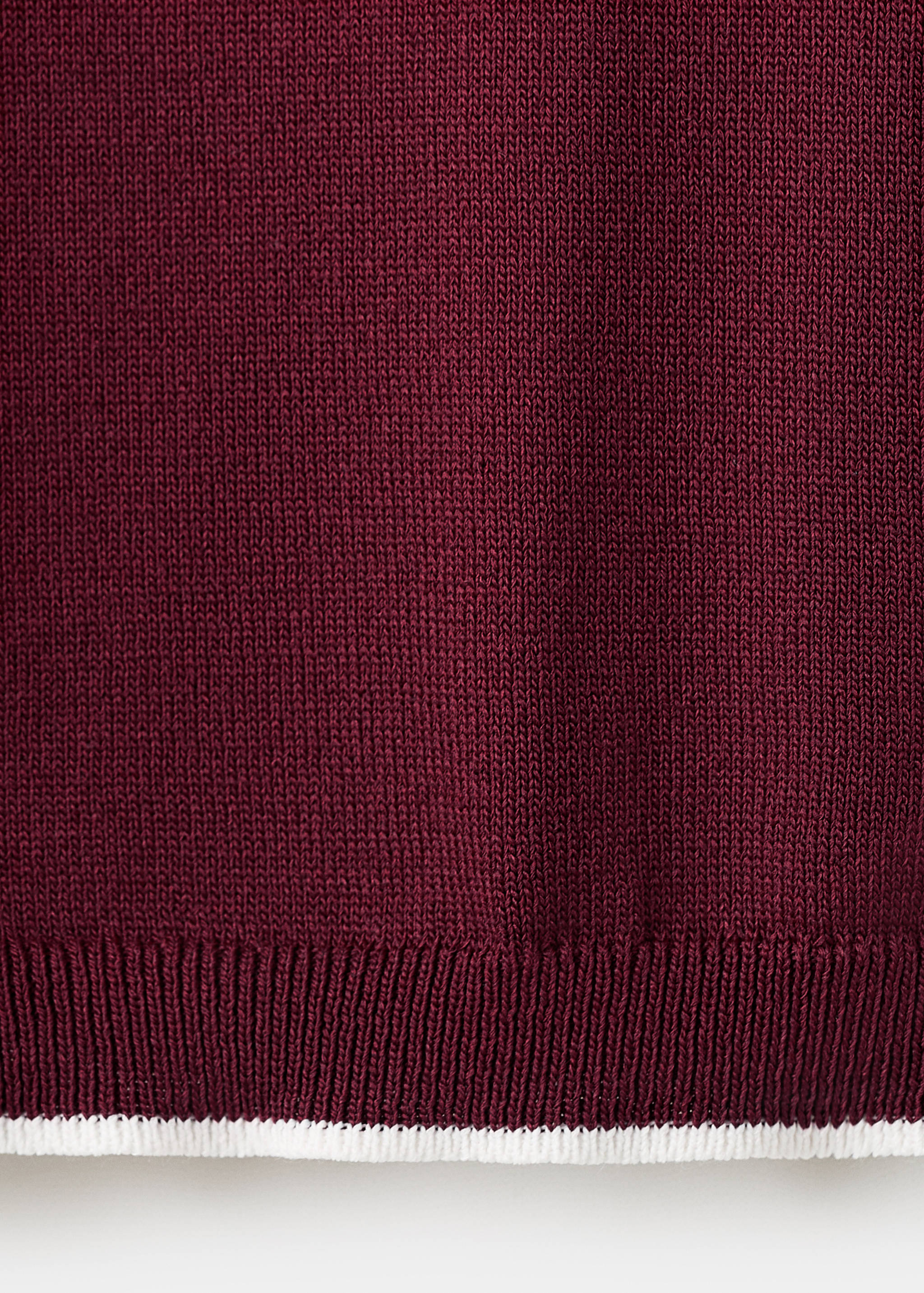 Polo-neck sweater with zip - Details of the article 8