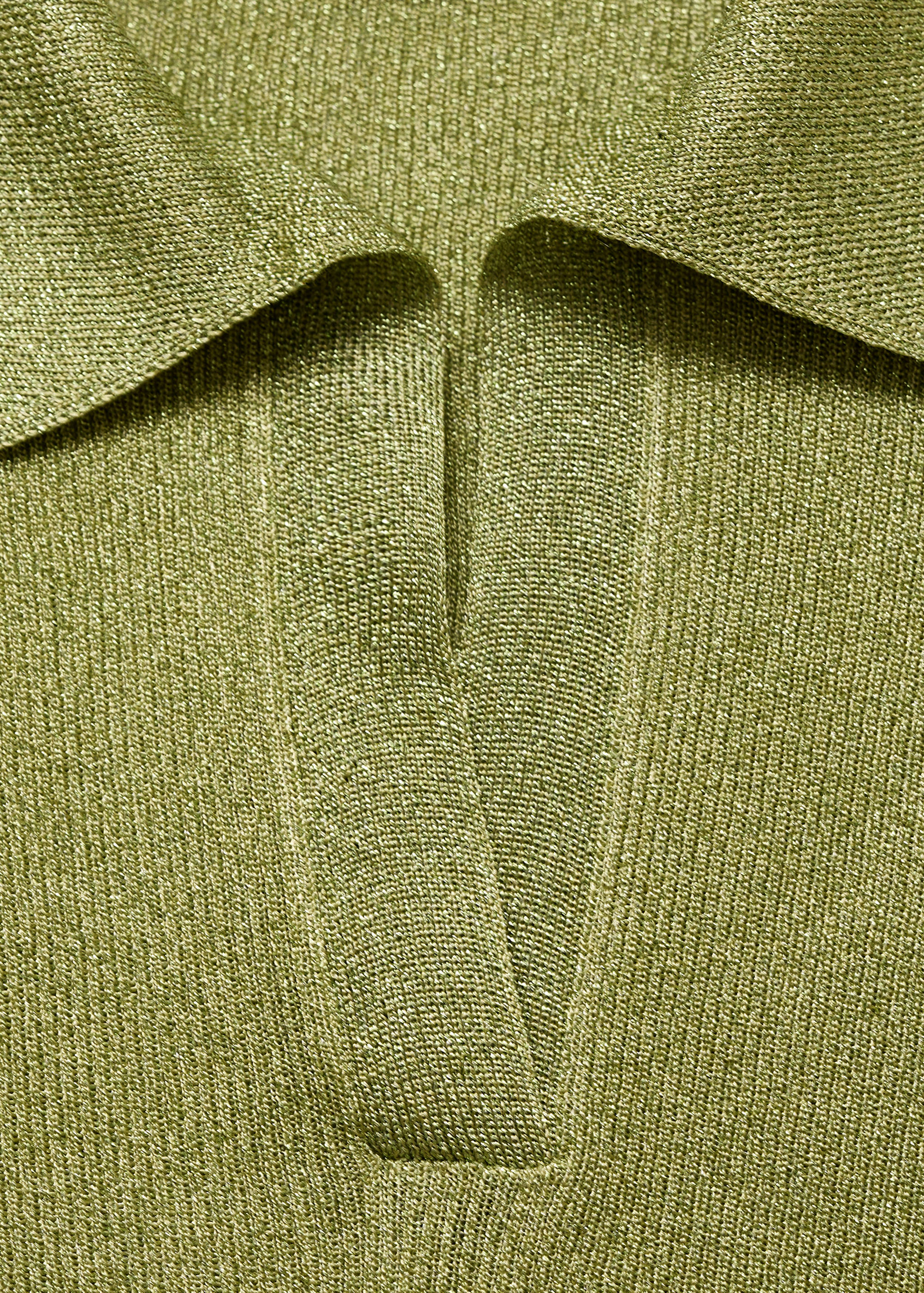 Pull-over Lurex col polo - Détail de l'article 8