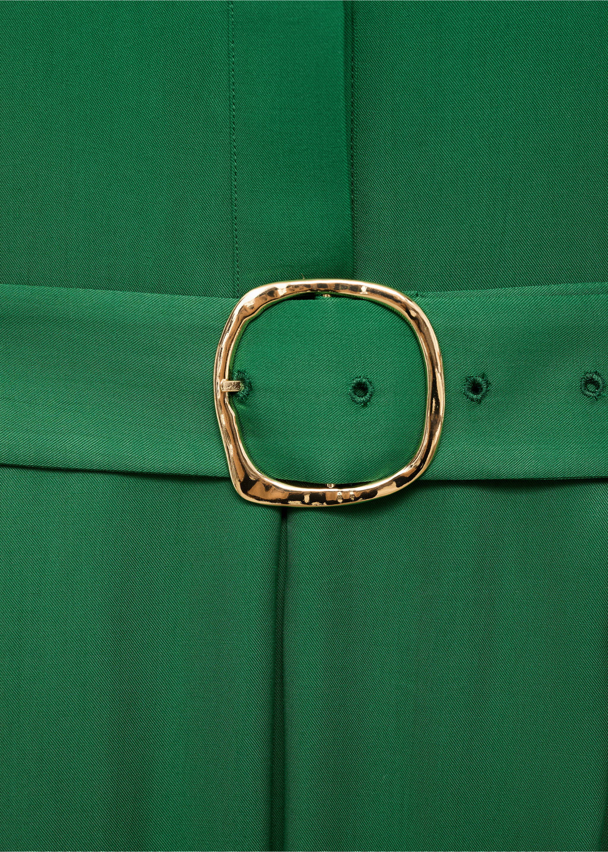 Robe chemise Lyocell - Détail de l'article 8, Vert. Ref: 17014147-00.