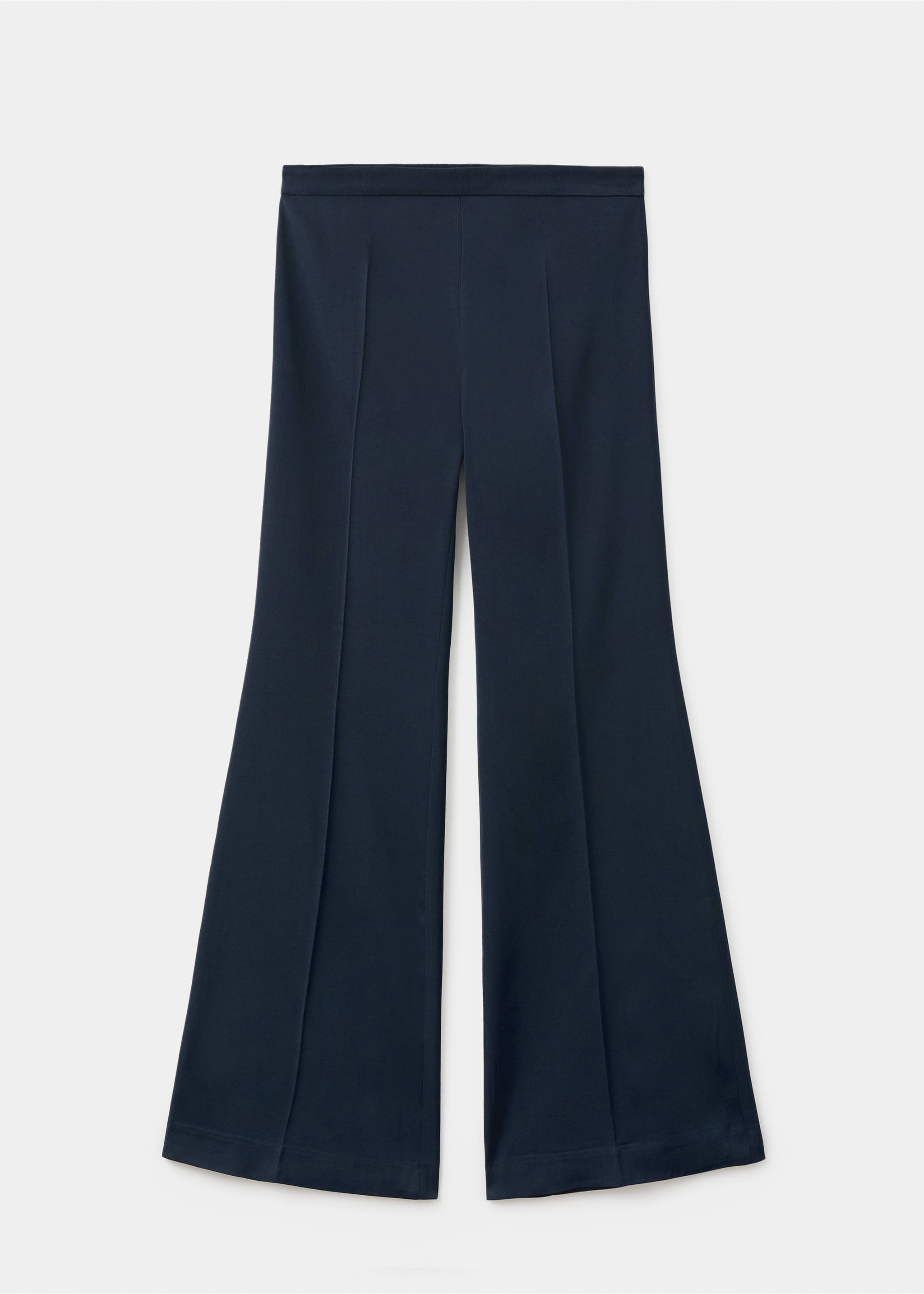 Pantalon flare - Article sans modèle, Bleu marine. Ref: 17014149-00.