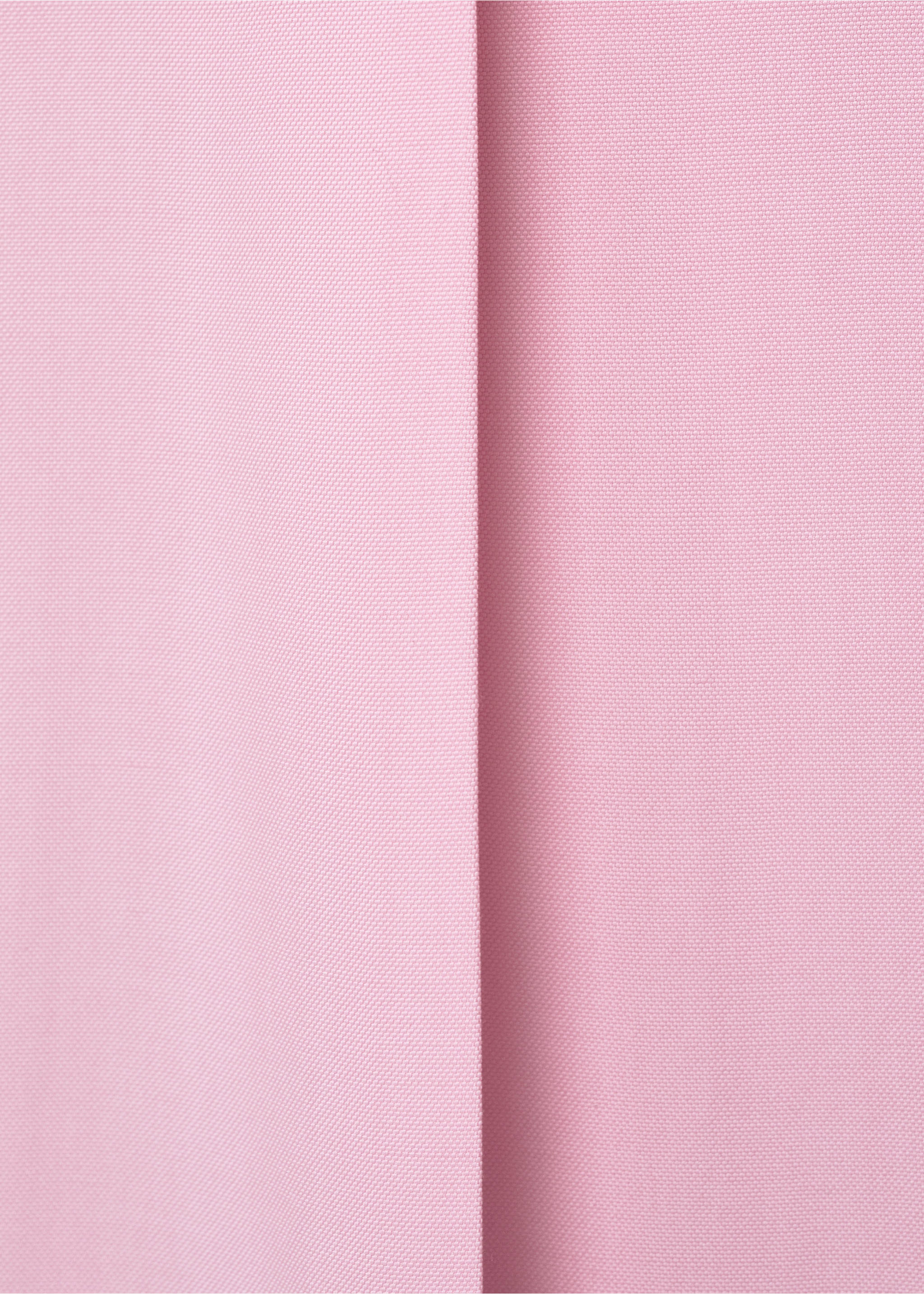 Wide leg suit trousers - Details of the article 0, Pink. Ref: 17014150-00.