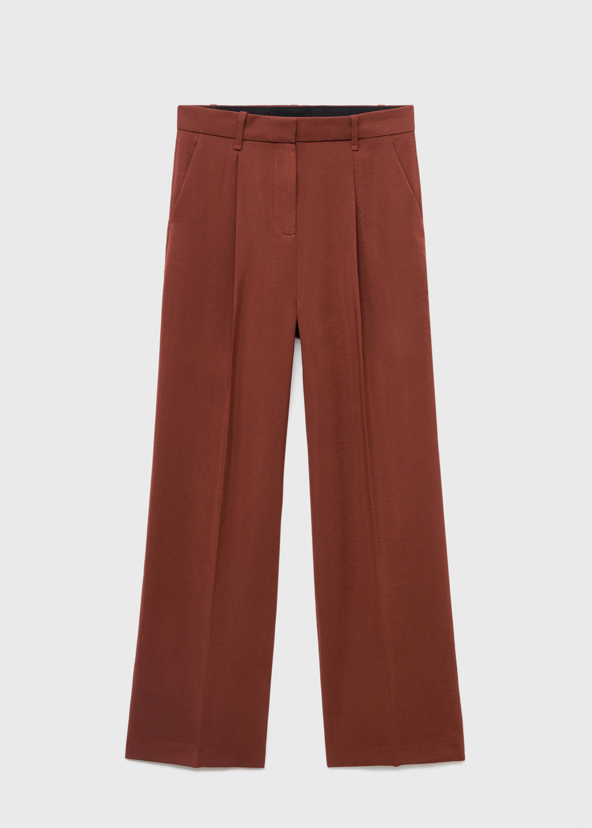 Gerade Hose aus Modal - Artikel ohne Model