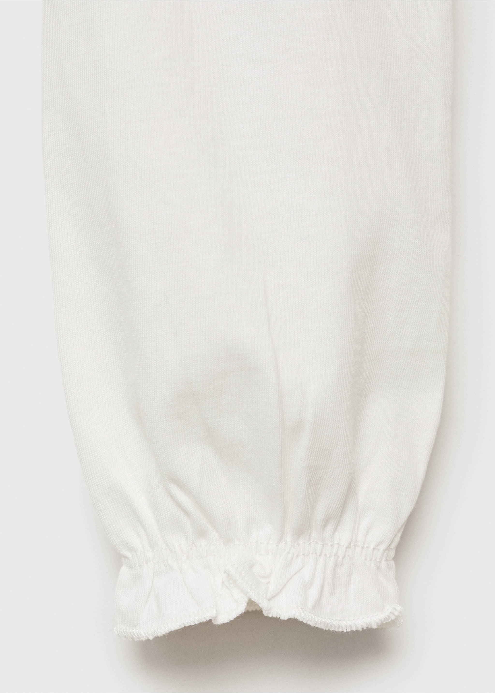 T-shirt coton broderie enfant - Détail de l'article 0, Blanc cassé. Ref: 17014425-00.