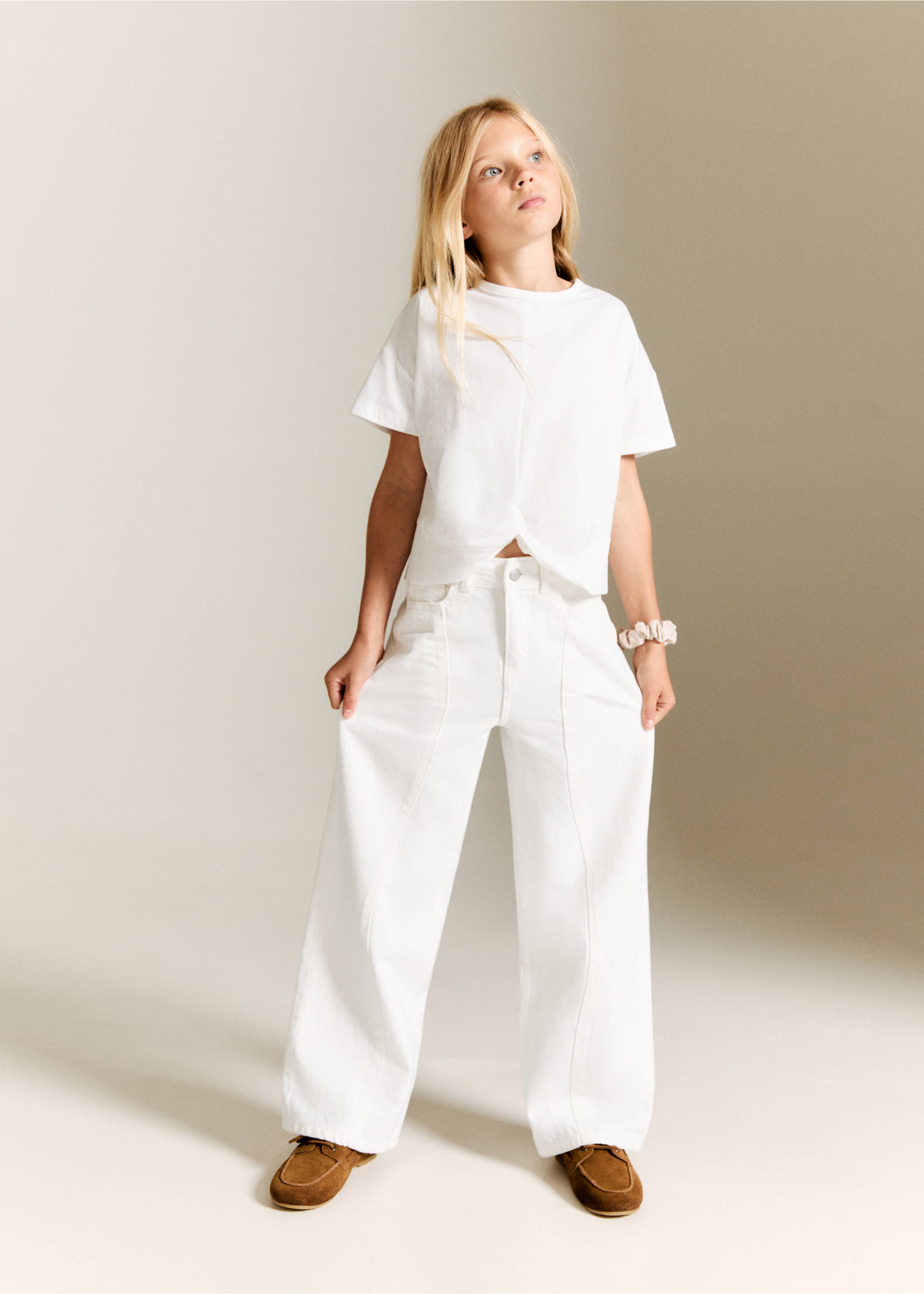 Knot cotton t-shirt - General plane, Off White. Ref: 17014426-00.