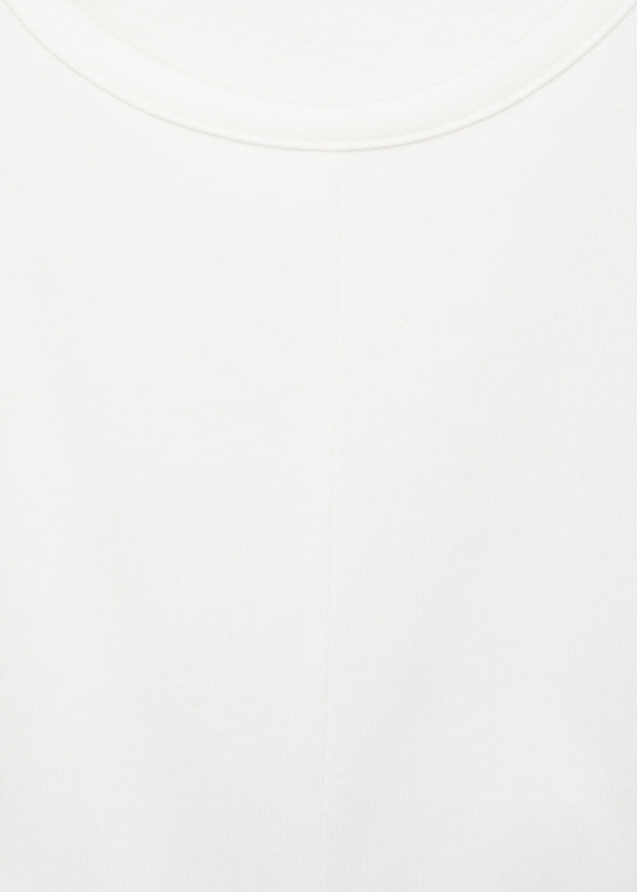 Knot cotton t-shirt - Details of the article 0