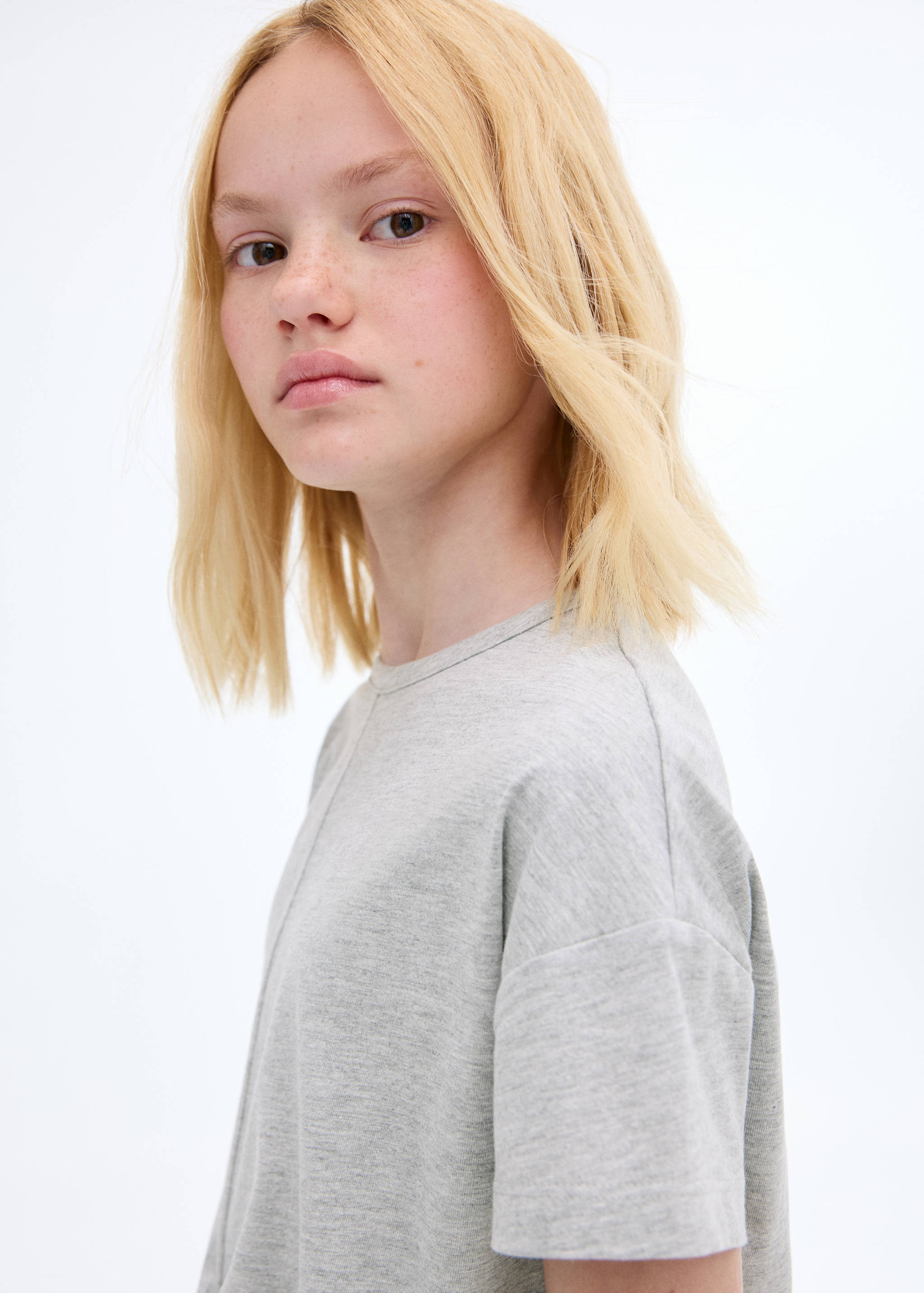 Knot cotton t-shirt - Details of the article 1