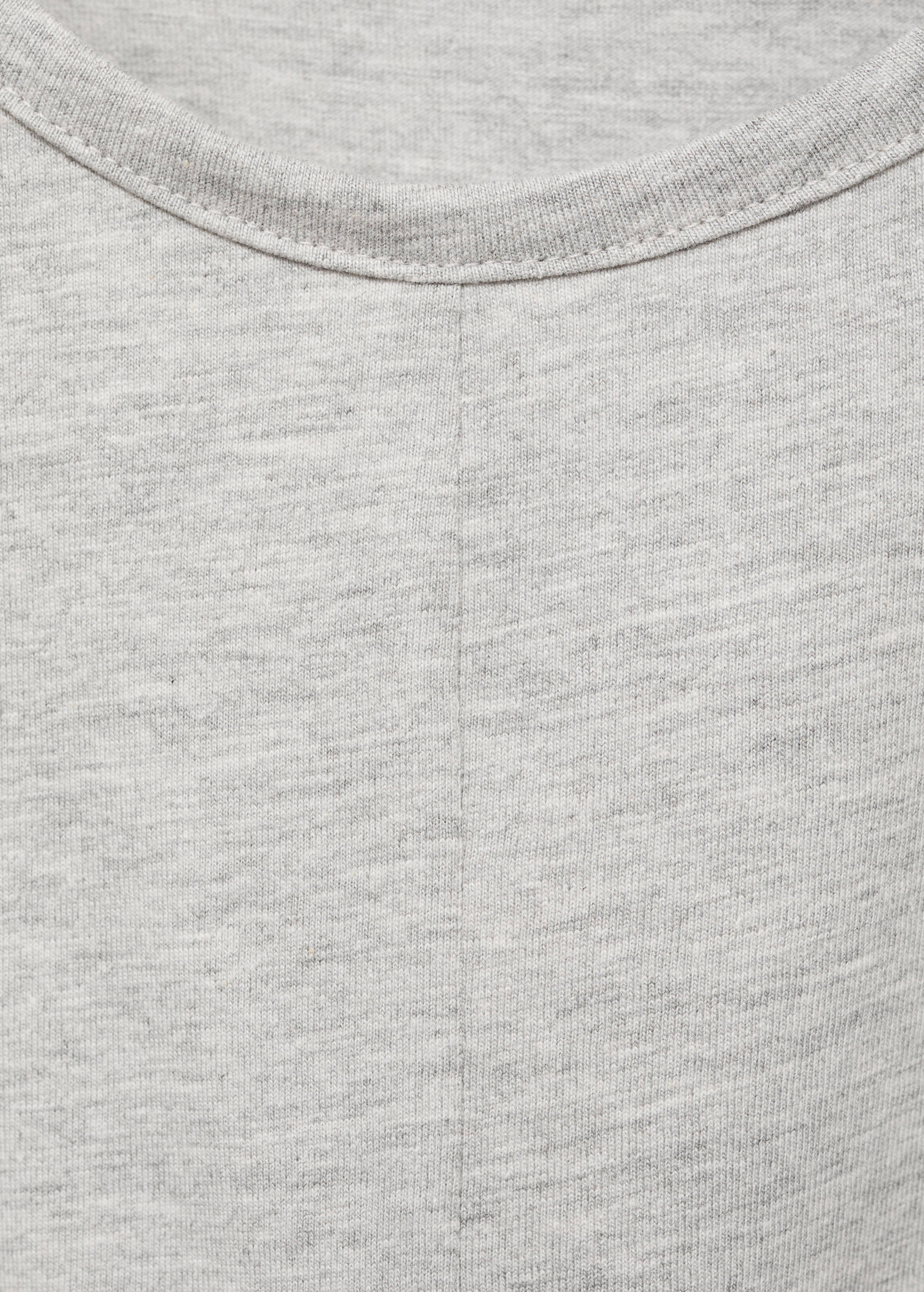 Knot cotton t-shirt - Details of the article 8