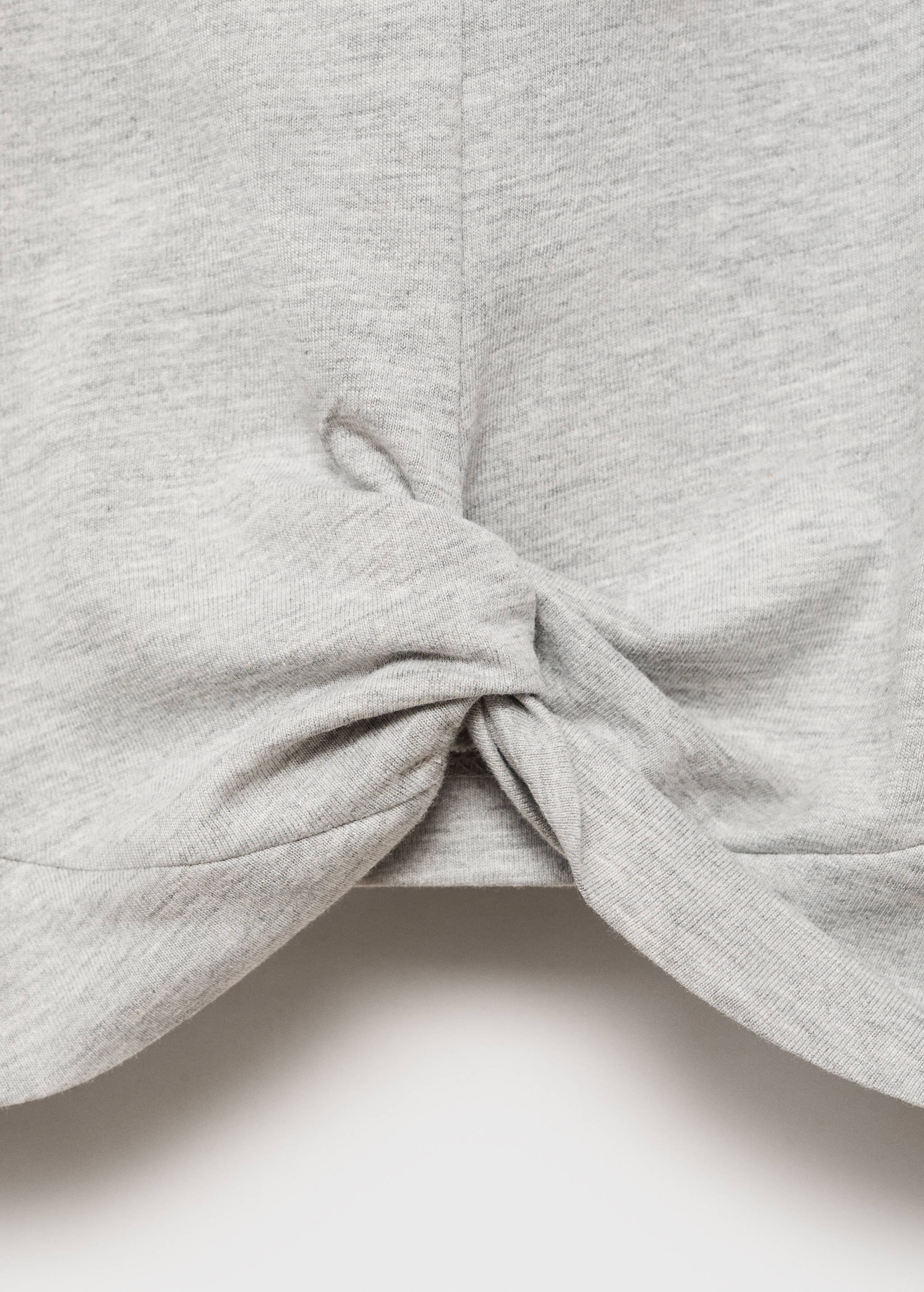 Knot cotton t-shirt - Details of the article 0